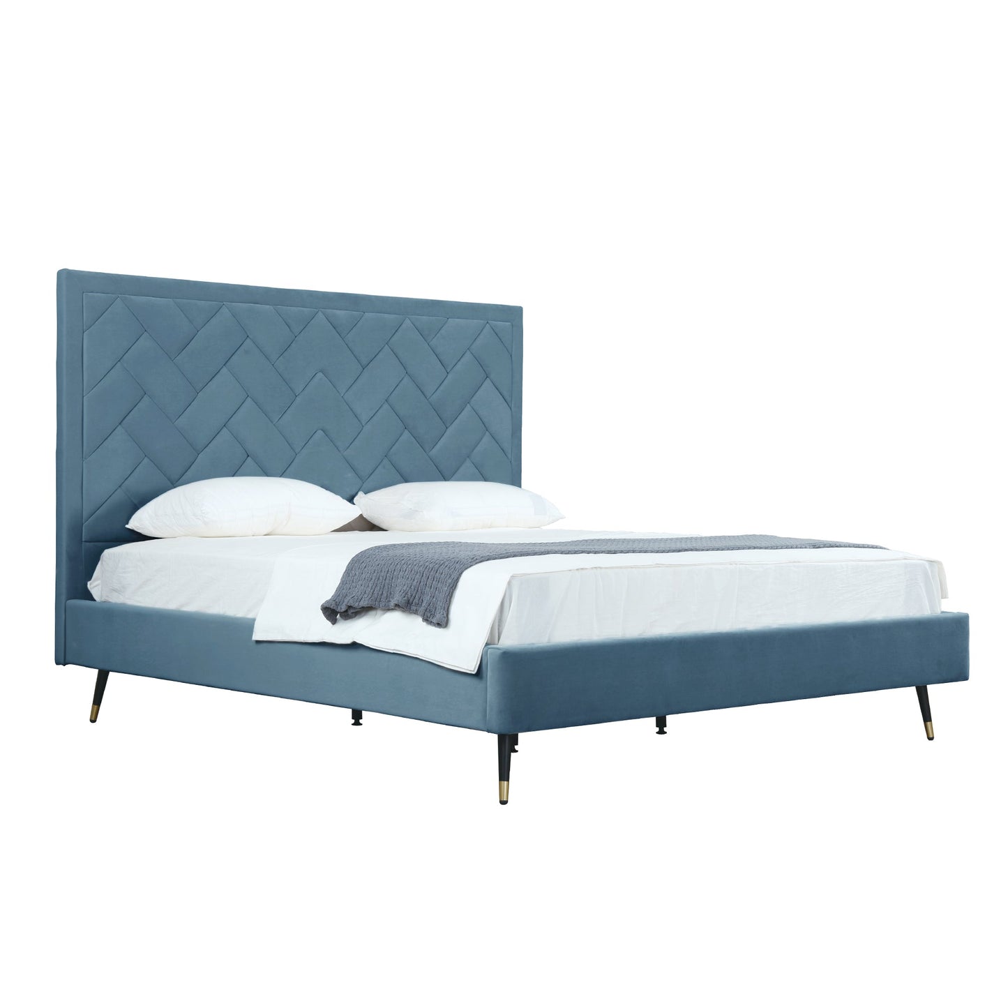 Manhattan Comfort Crosby King-Size Bed