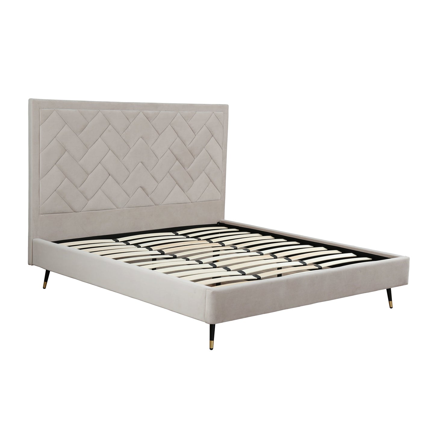 Manhattan Comfort Crosby King-Size Bed