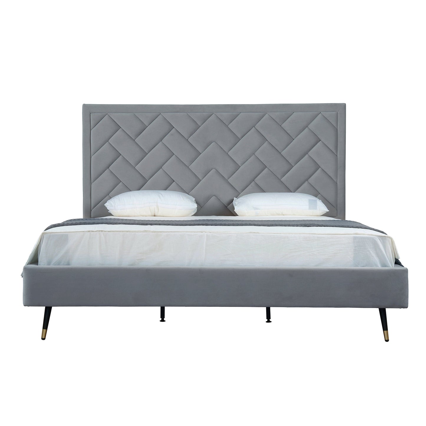 Manhattan Comfort Crosby King-Size Bed