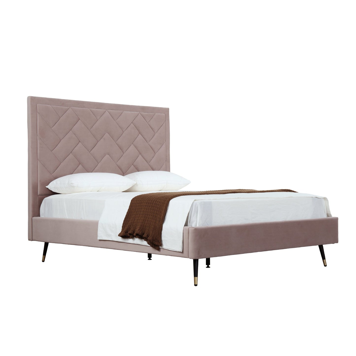 Manhattan Comfort Crosby Queen-Size Bed