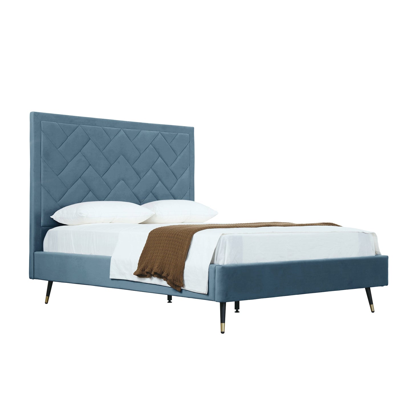 Manhattan Comfort Crosby Queen-Size Bed