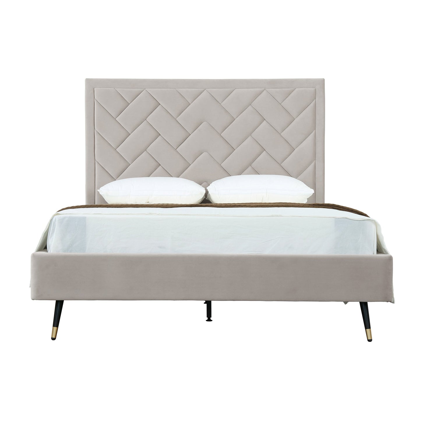 Manhattan Comfort Crosby Queen-Size Bed