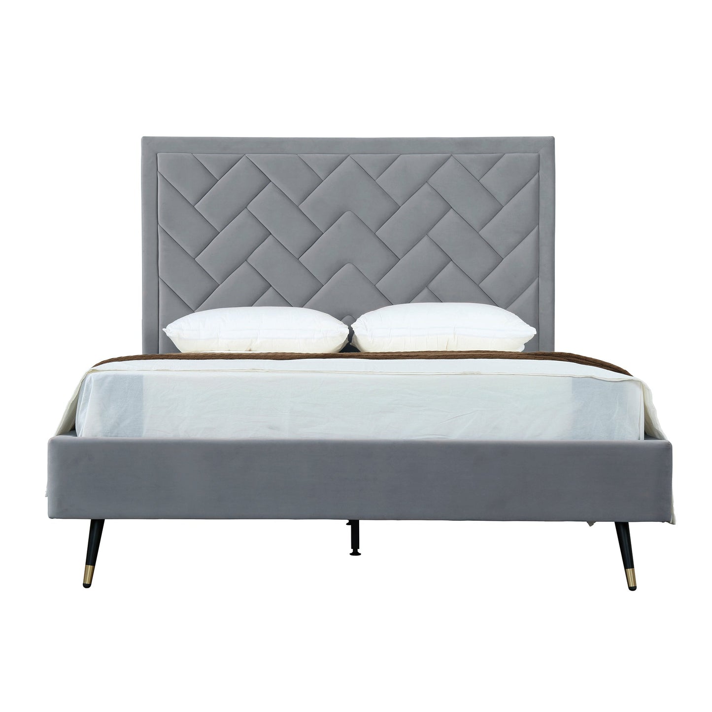 Manhattan Comfort Crosby Queen-Size Bed
