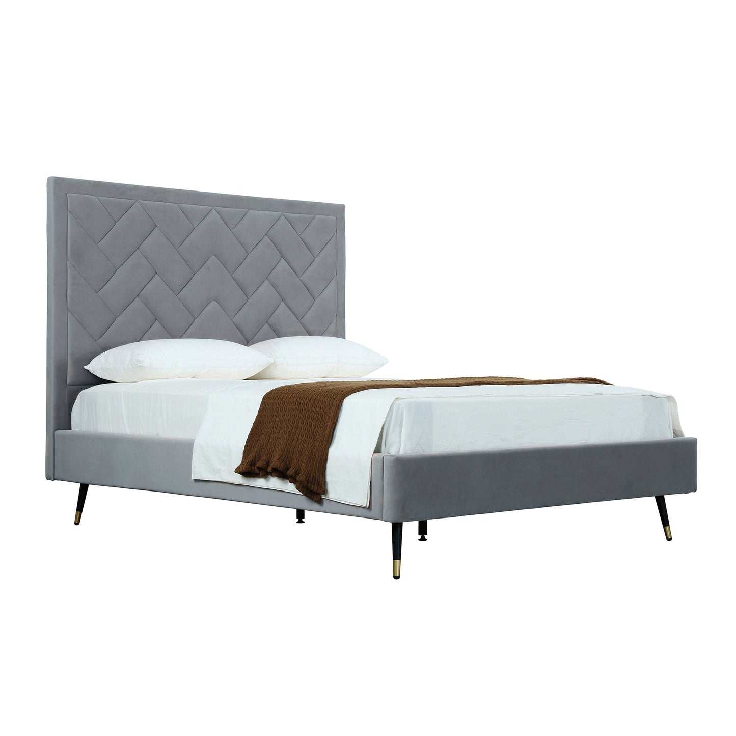 Manhattan Comfort Crosby Queen-Size Bed