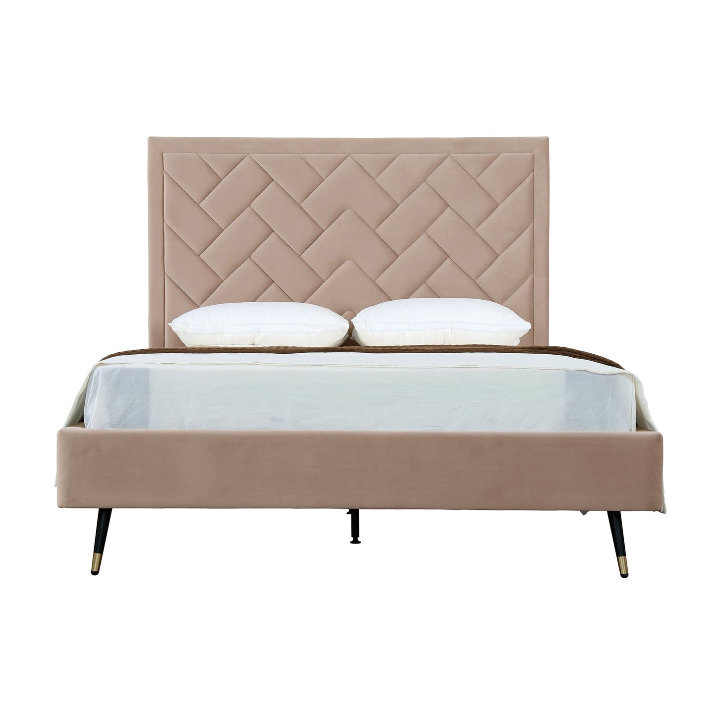 Manhattan Comfort Crosby Queen-Size Bed
