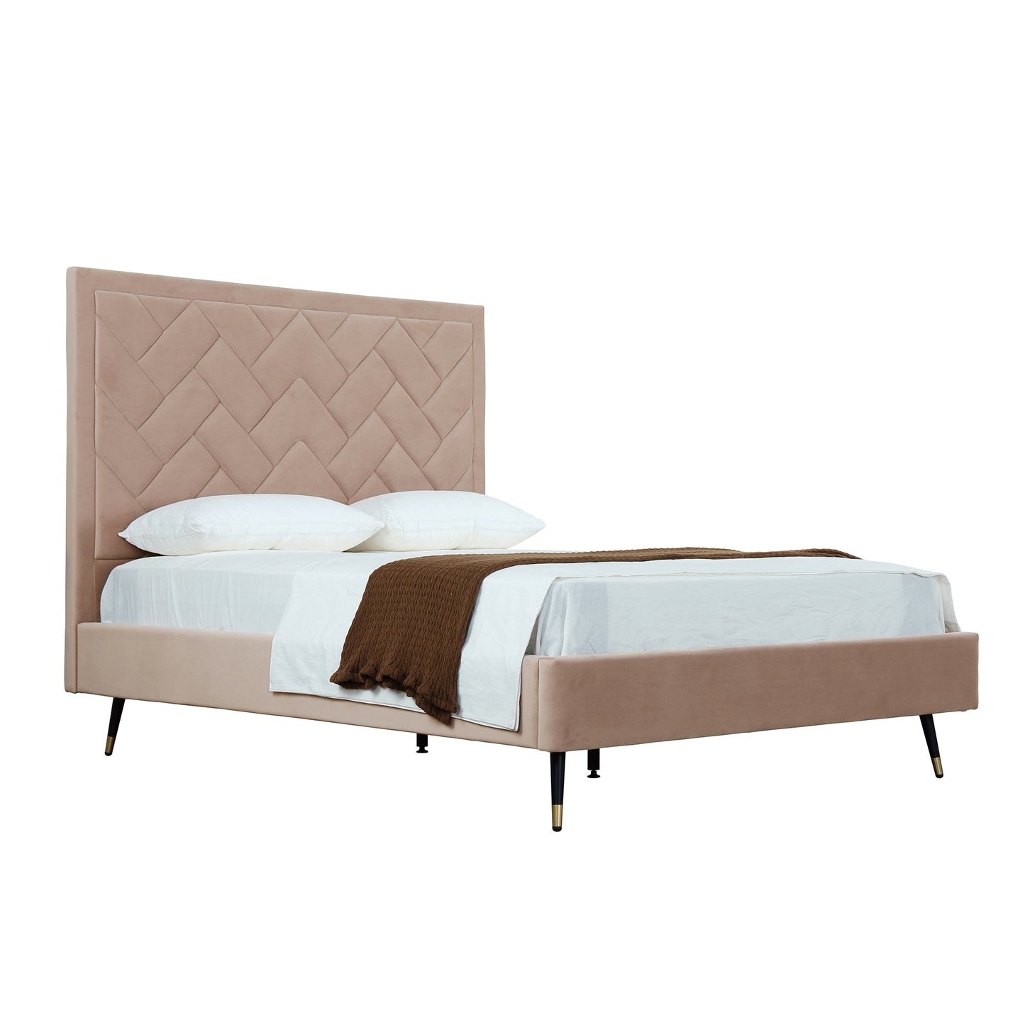 Manhattan Comfort Crosby Queen-Size Bed
