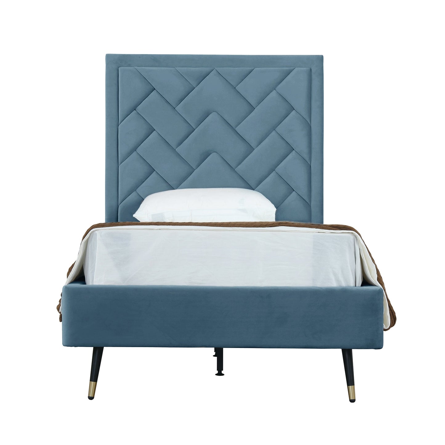 Manhattan Comfort Crosby Twin-Size Bed
