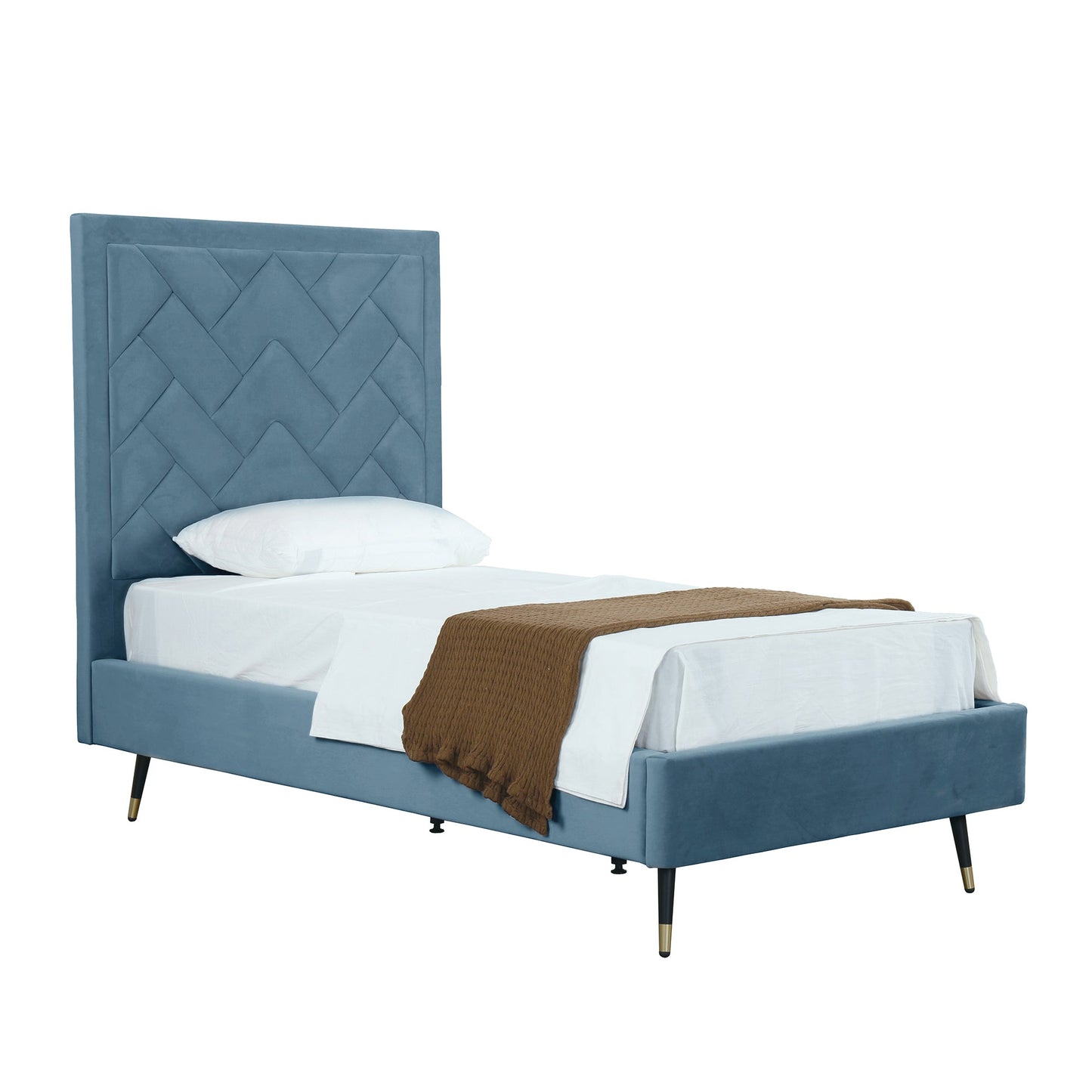 Manhattan Comfort Crosby Twin-Size Bed