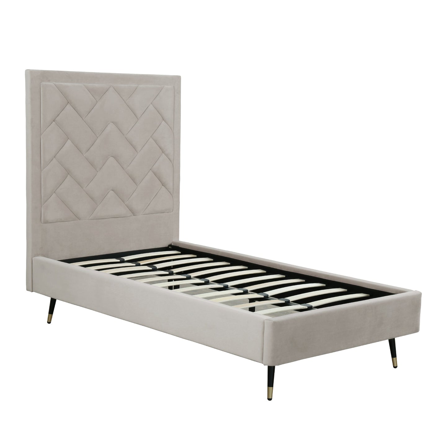 Manhattan Comfort Crosby Twin-Size Bed