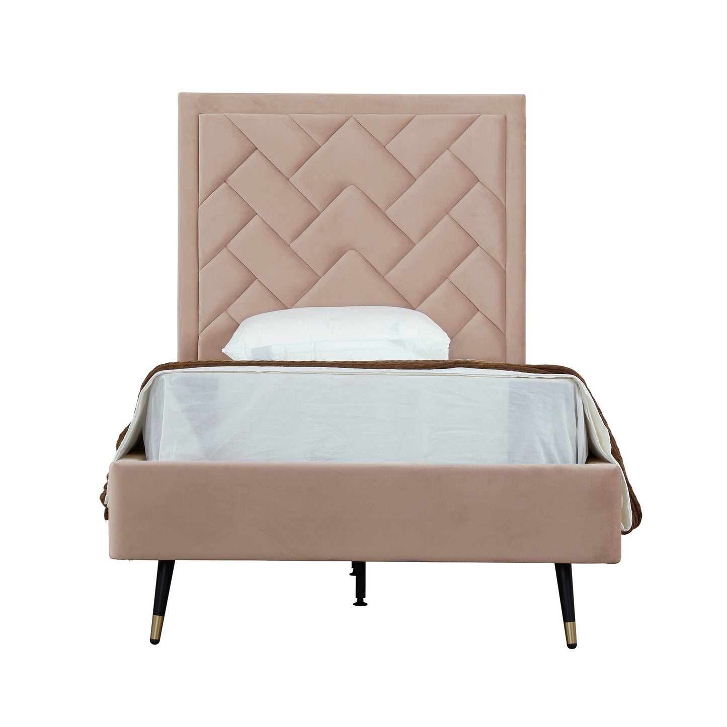 Manhattan Comfort Crosby Twin-Size Bed