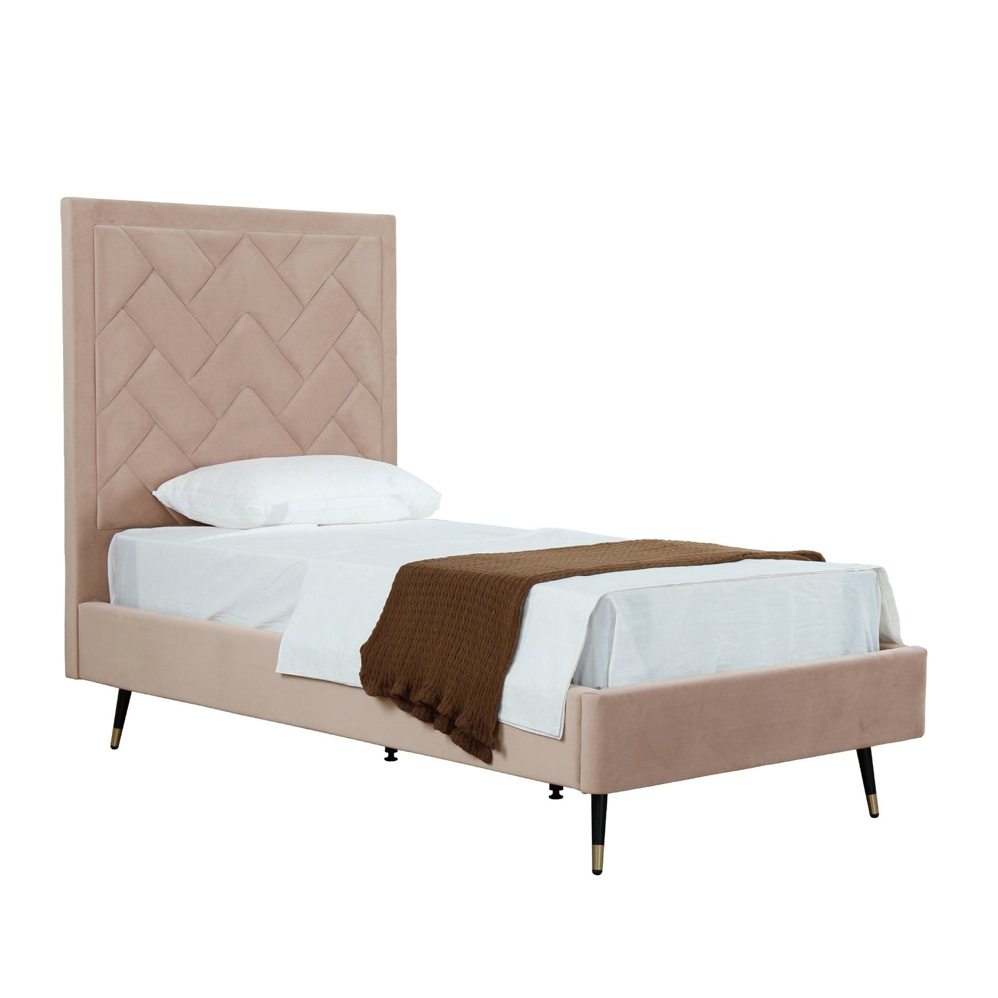 Manhattan Comfort Crosby Twin-Size Bed