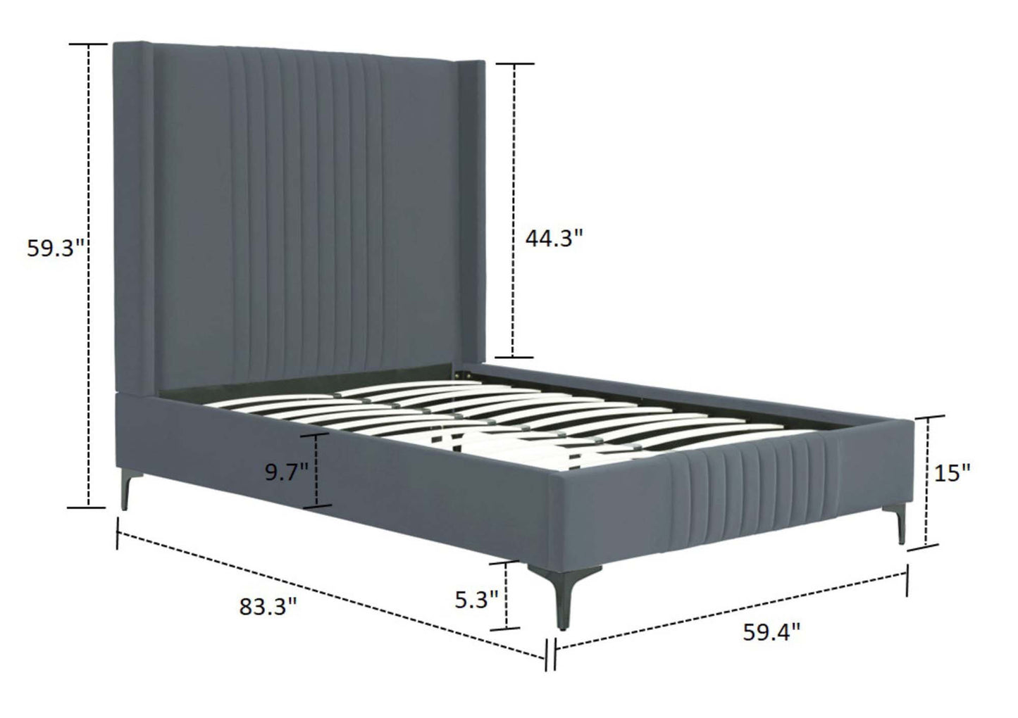 Manhattan Comfort Promenade Full- Size Bed