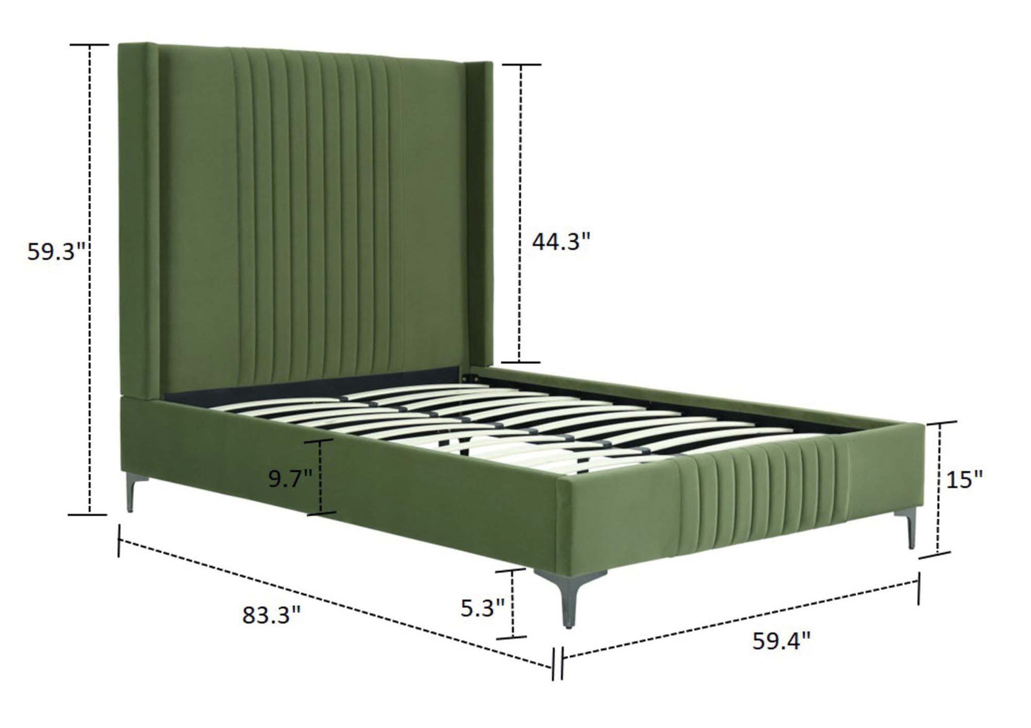 Manhattan Comfort Promenade Full- Size Bed