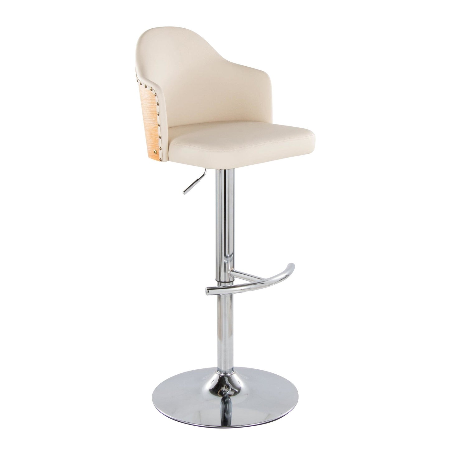 Majestic Office Furniture Adjustable Barstool - Set of 2