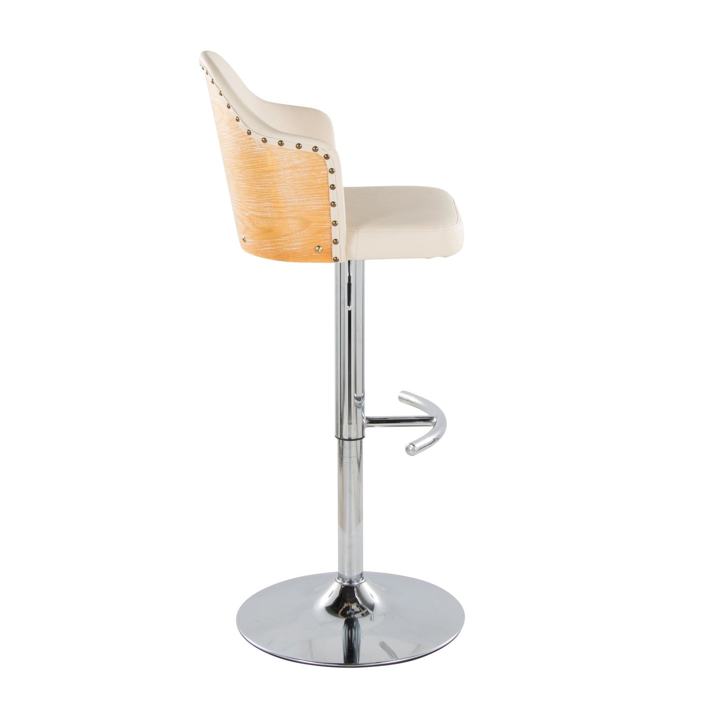 Majestic Office Furniture Adjustable Barstool - Set of 2