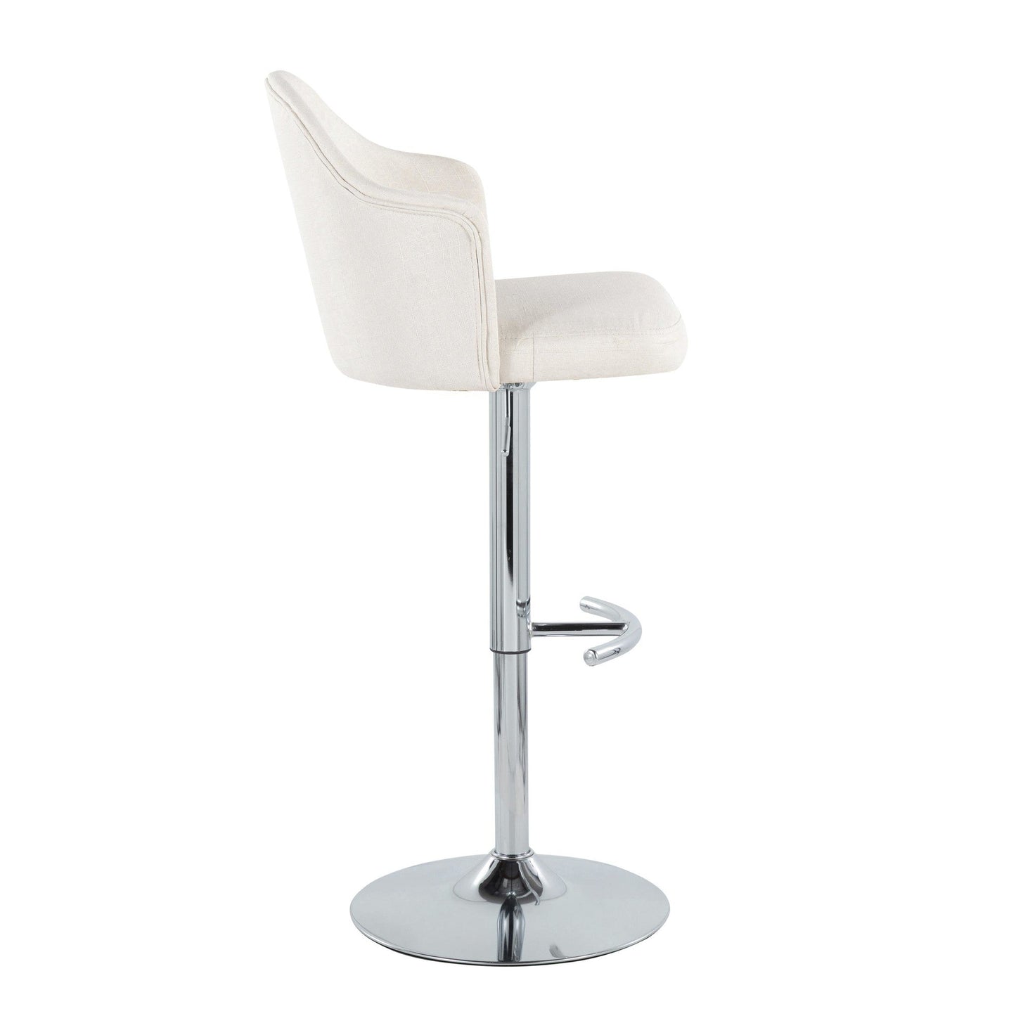 Majestic Office Furniture Adjustable Barstool - Set of 2