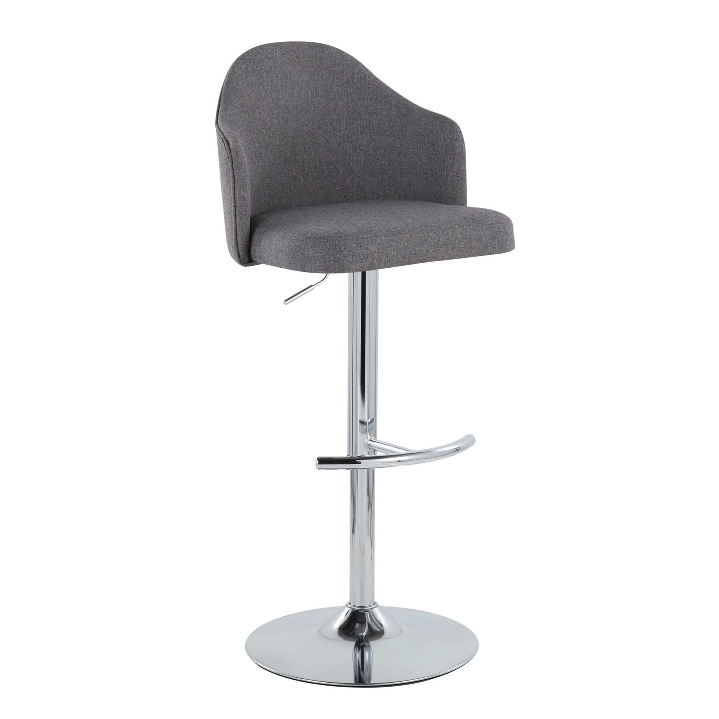 Majestic Office Furniture Adjustable Barstool - Set of 2
