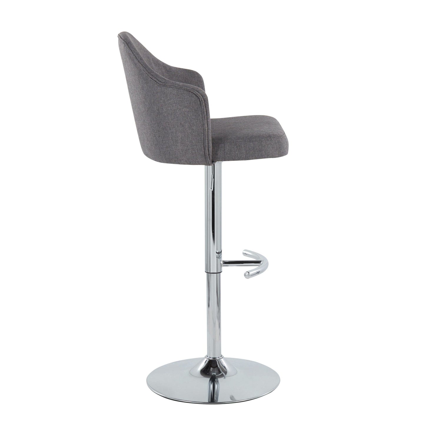 Majestic Office Furniture Adjustable Barstool - Set of 2