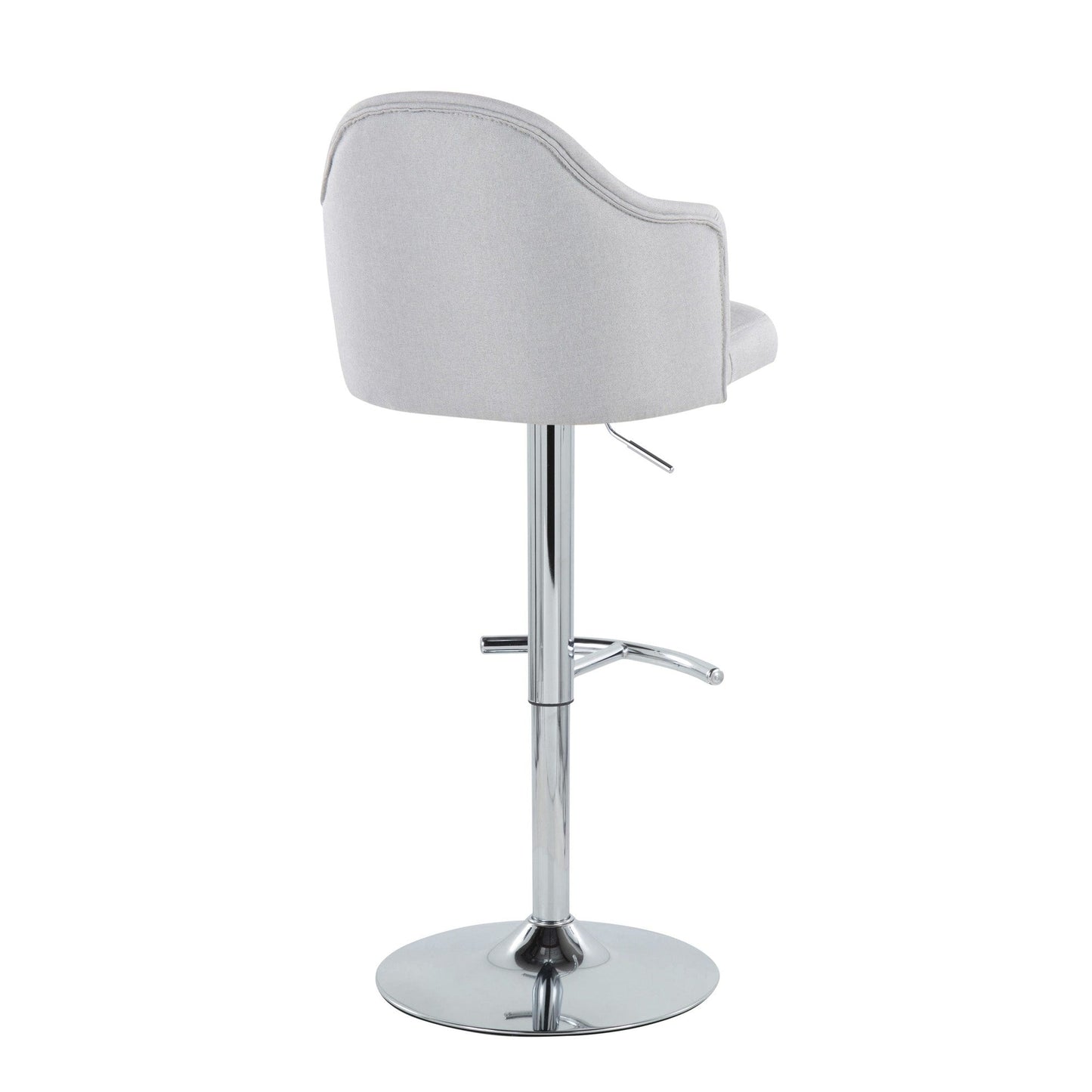 Majestic Office Furniture Adjustable Barstool - Set of 2