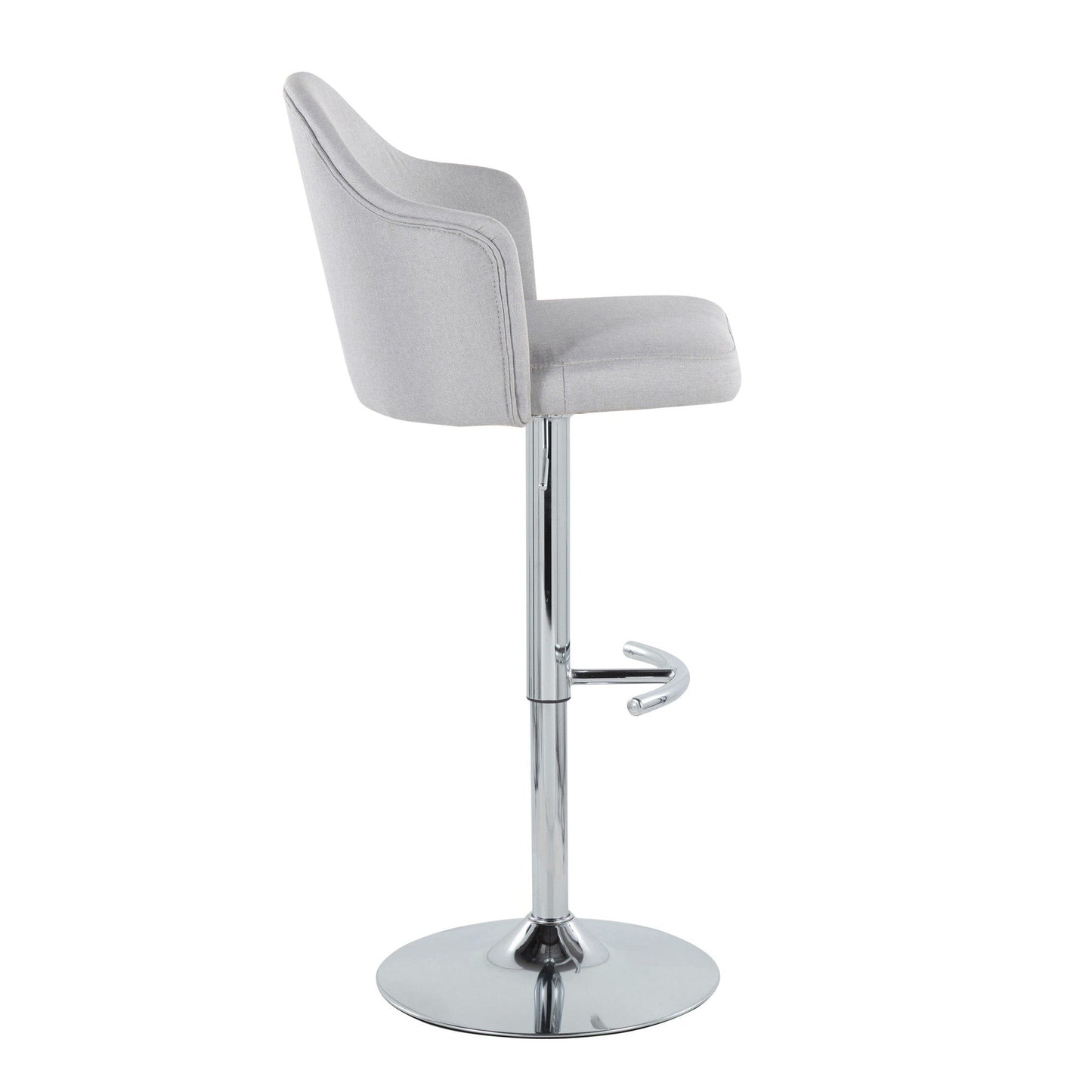 Majestic Office Furniture Adjustable Barstool - Set of 2