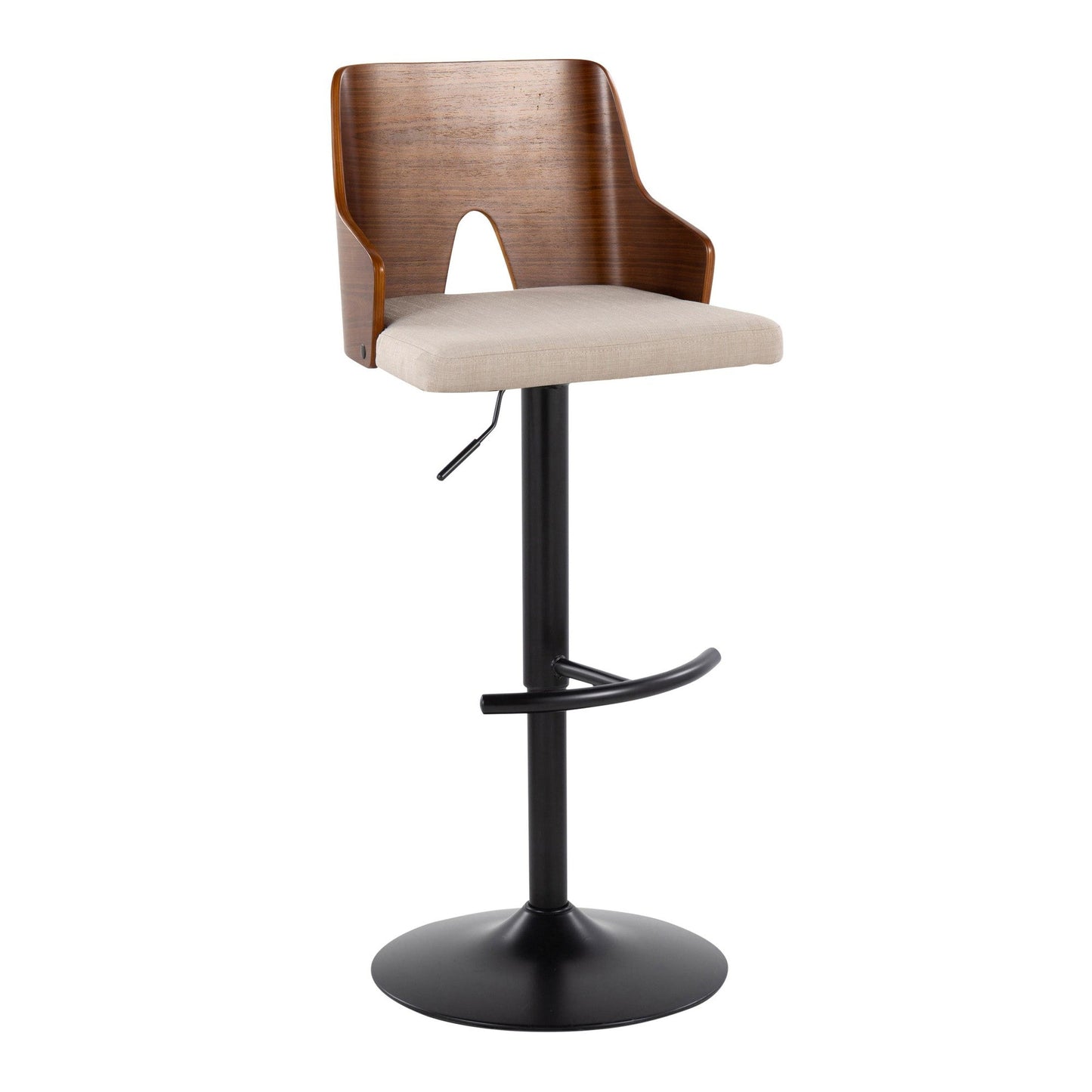Majestic Office Furniture Adjustable Barstool - Set of 2