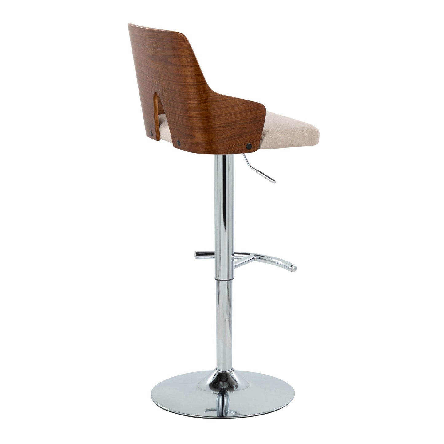Majestic Office Furniture Adjustable Barstool - Set of 2