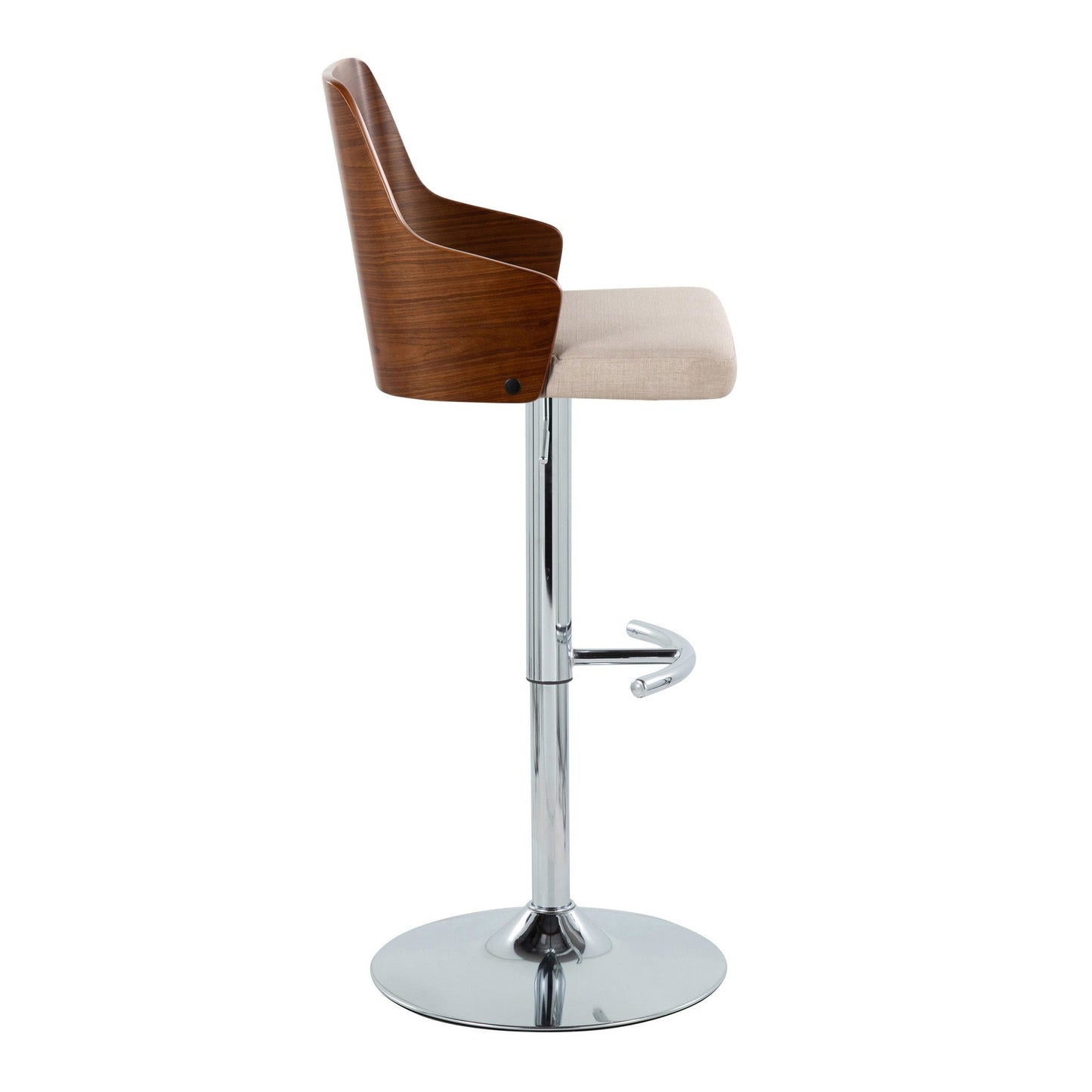 Majestic Office Furniture Adjustable Barstool - Set of 2