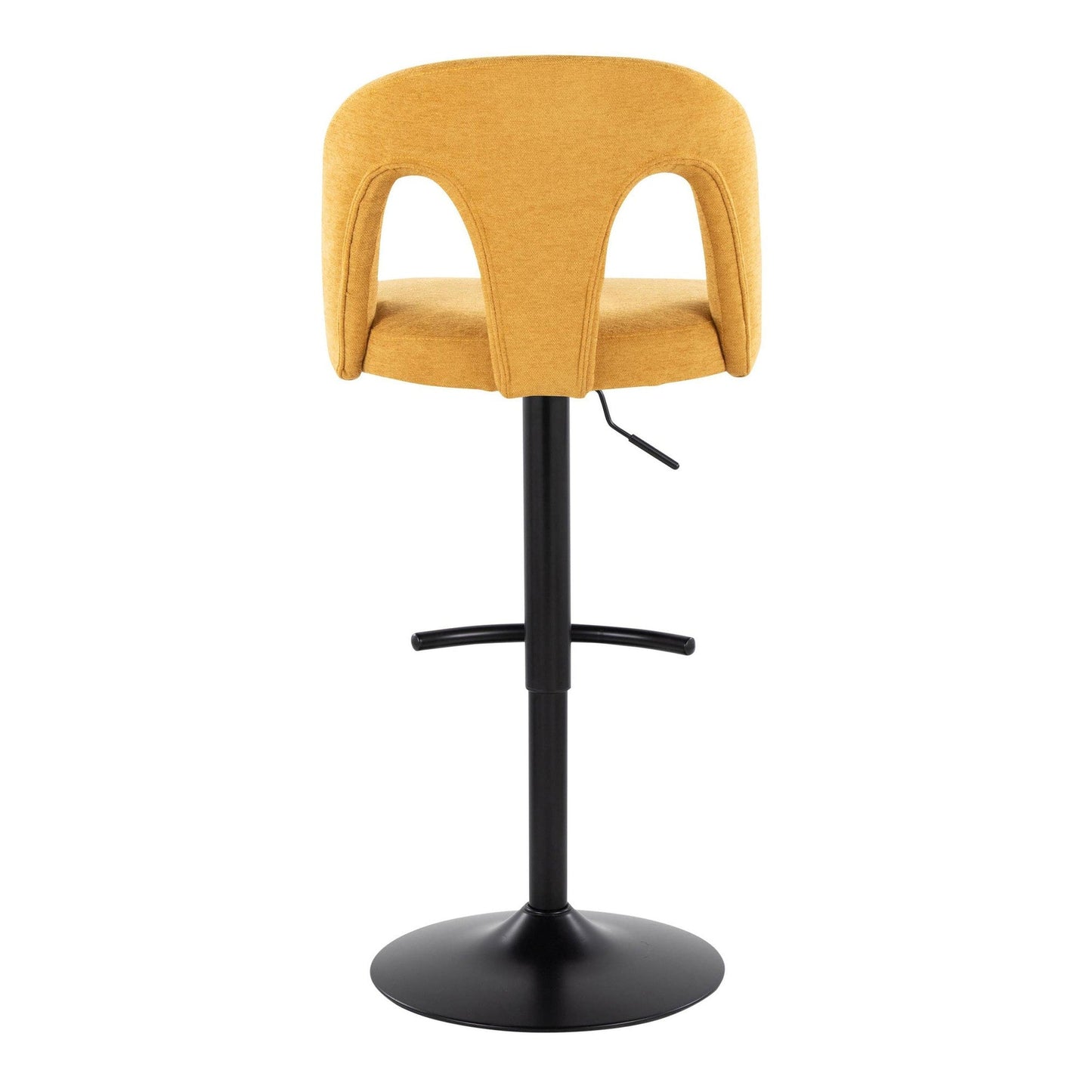 Majestic Office Furniture Upholstered Adjustable Barstool - Set of 2