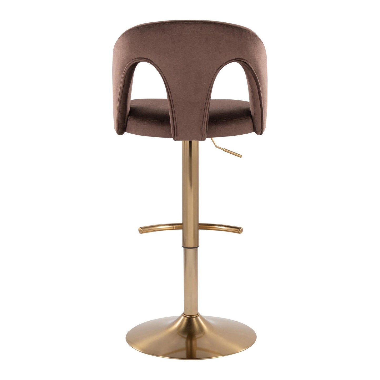Majestic Office Furniture Upholstered Adjustable Barstool - Set of 2