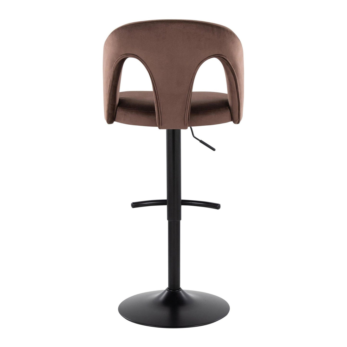 Majestic Office Furniture Upholstered Adjustable Barstool - Set of 2