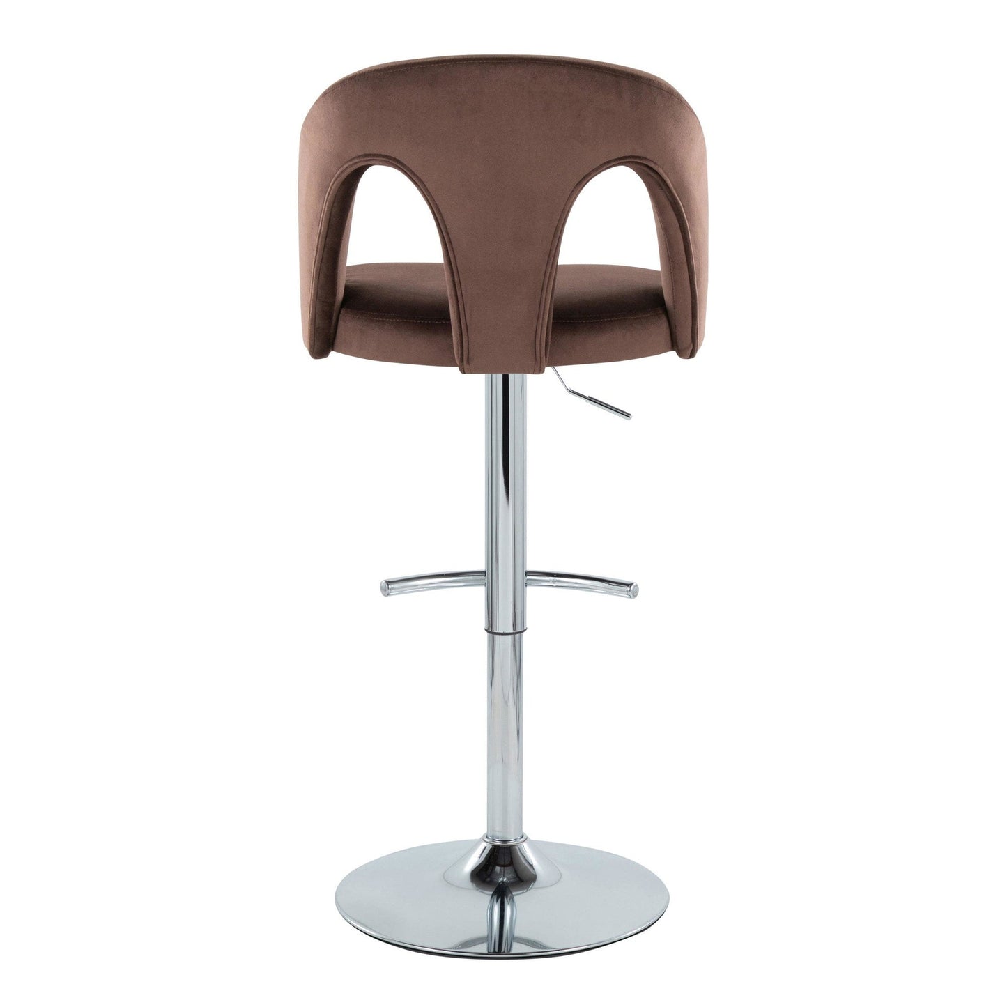 Majestic Office Furniture Upholstered Adjustable Barstool - Set of 2