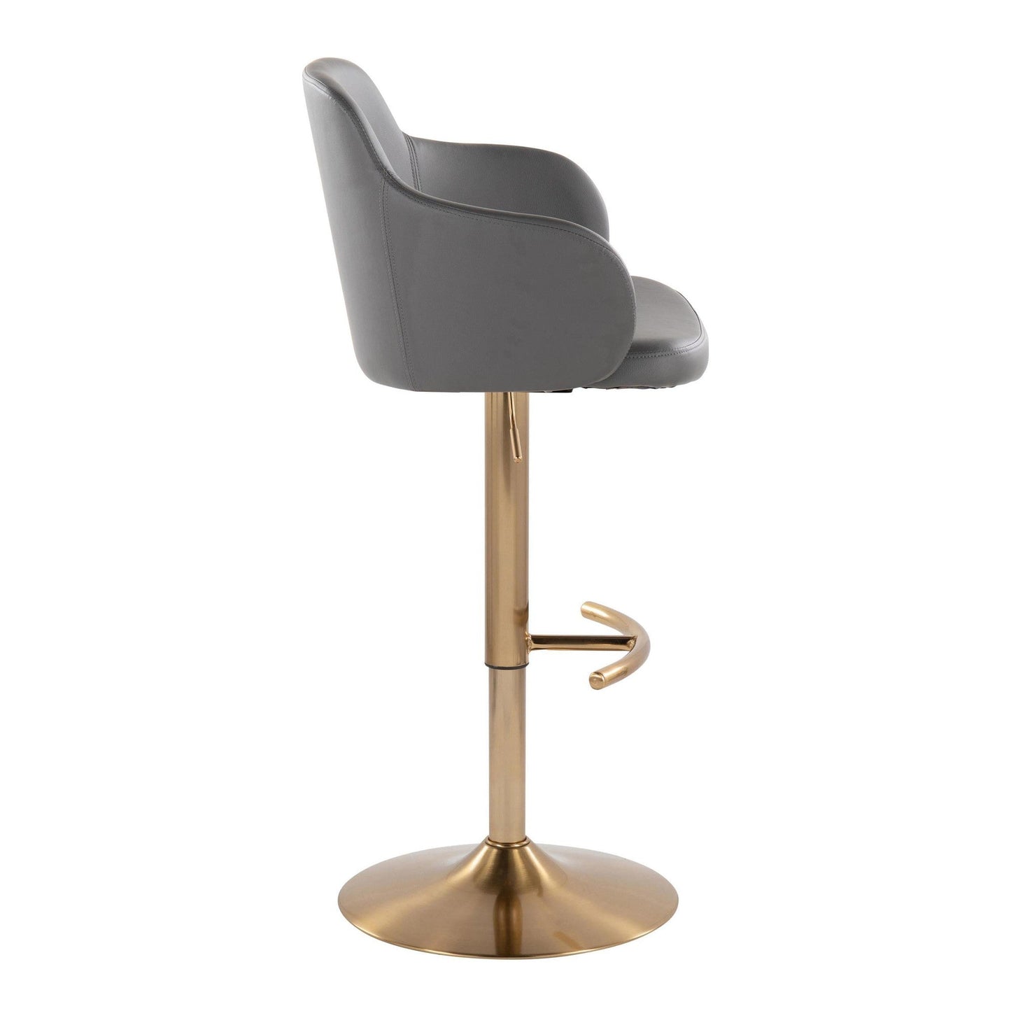 Majestic Office Furniture Adjustable Barstool - Set of 2
