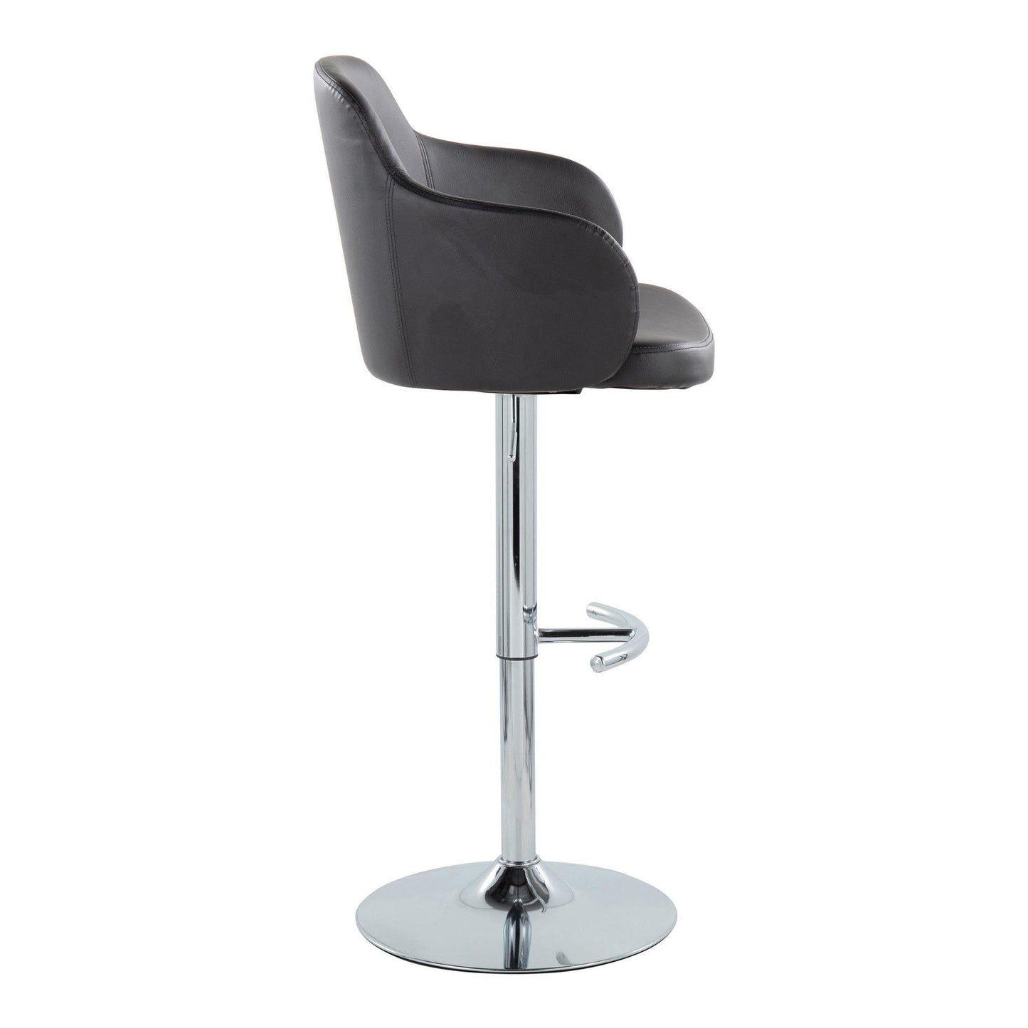 Majestic Office Furniture Adjustable Barstool - Set of 2