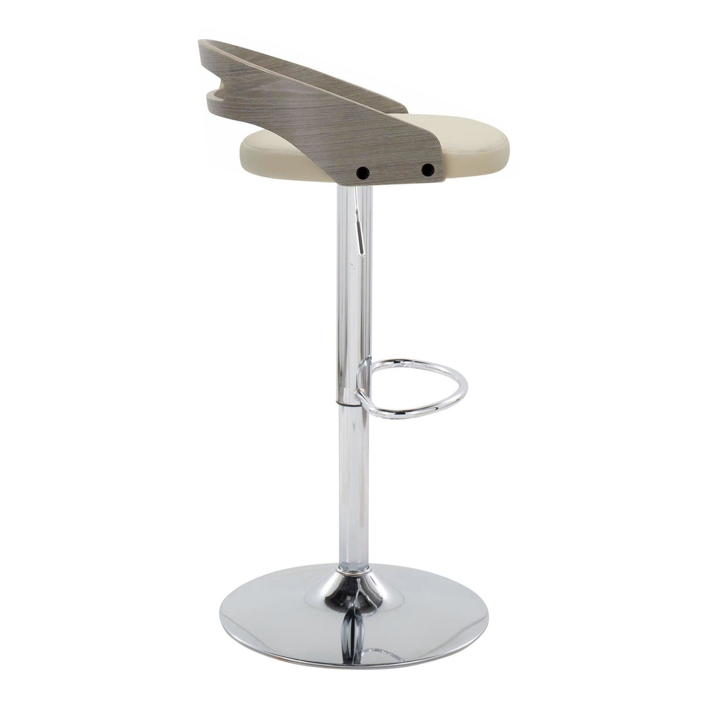 Majestic Office Furniture Adjustable Barstool - Set of 2