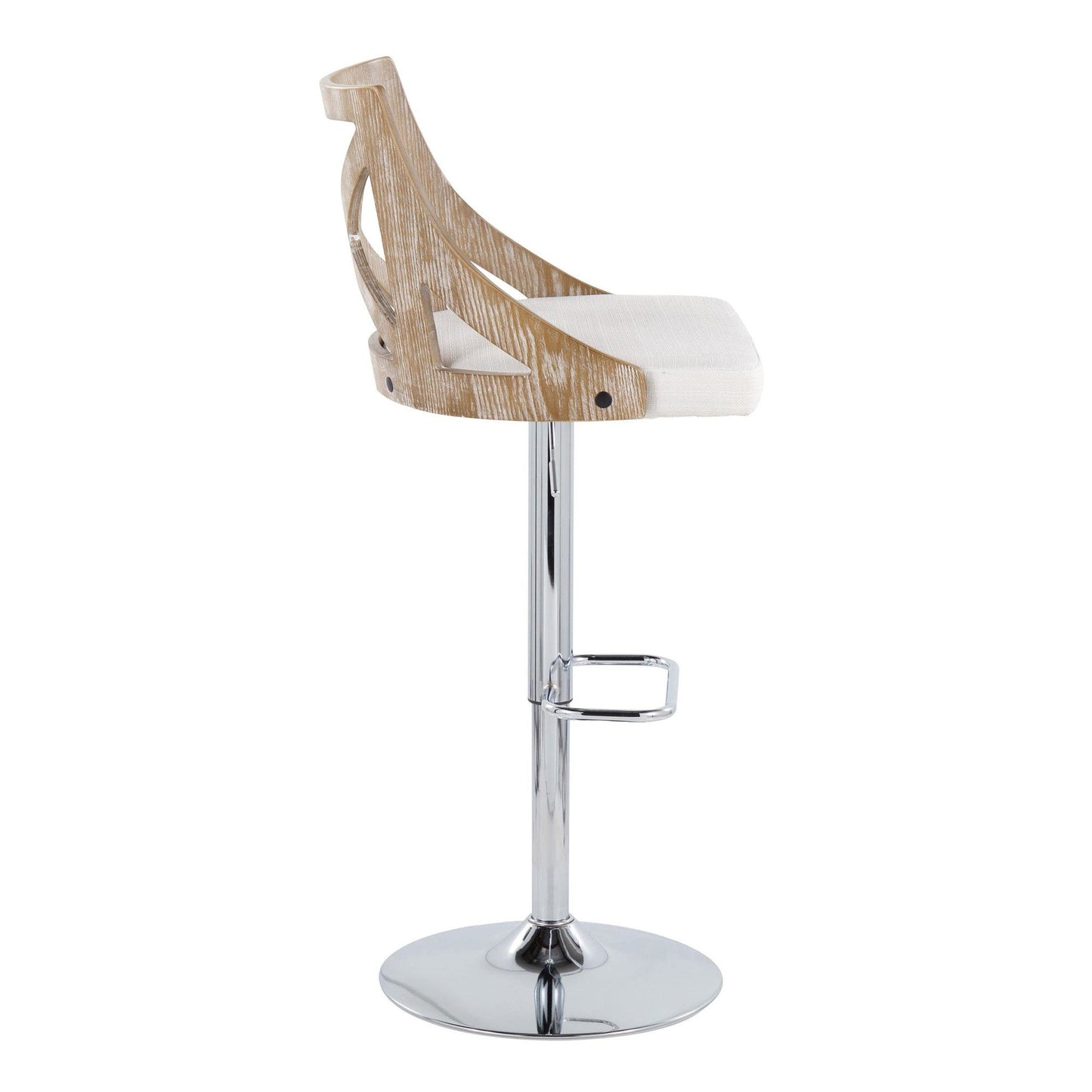 Majestic Office Furniture Adjustable Barstool - Set of 2