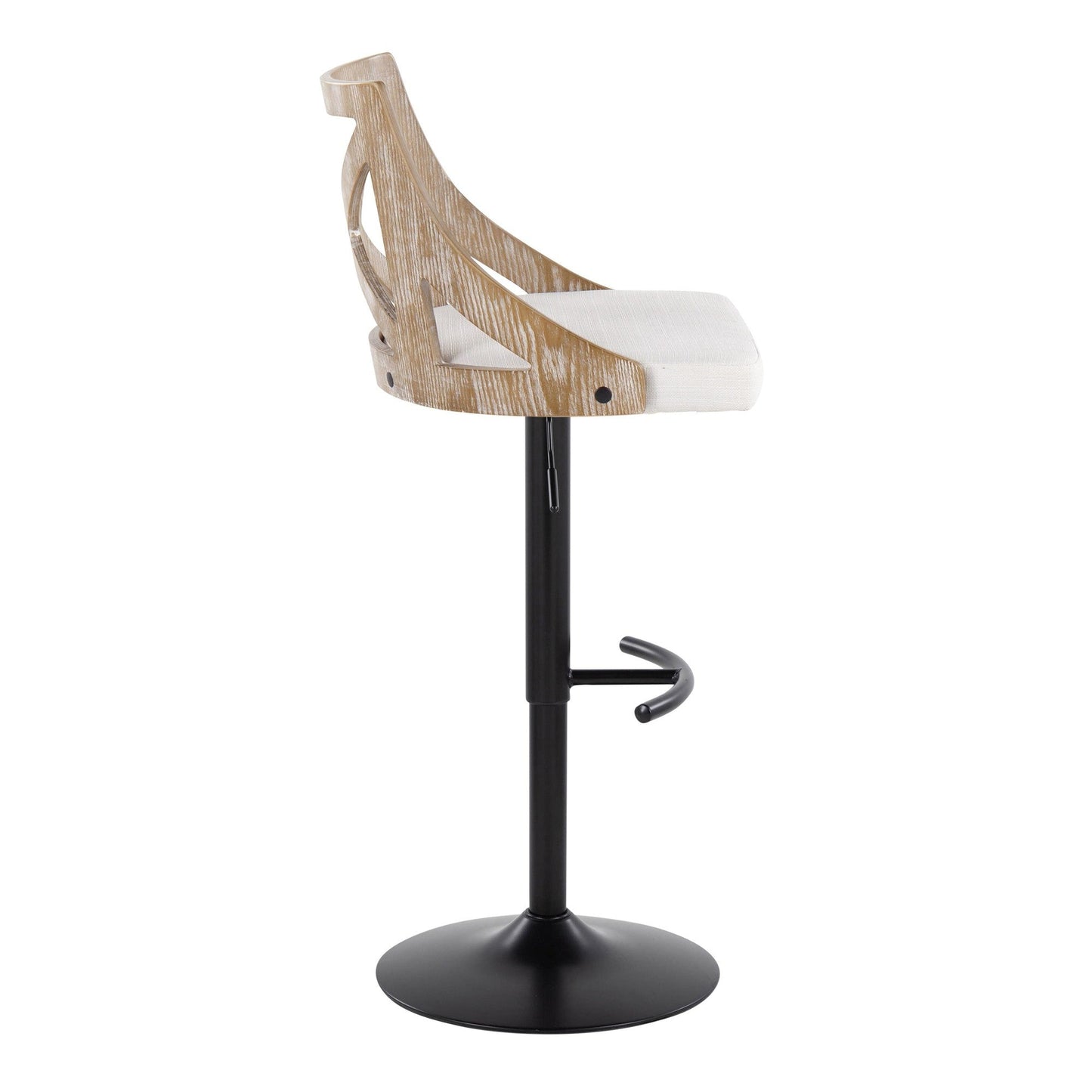 Majestic Office Furniture Adjustable Barstool - Set of 2