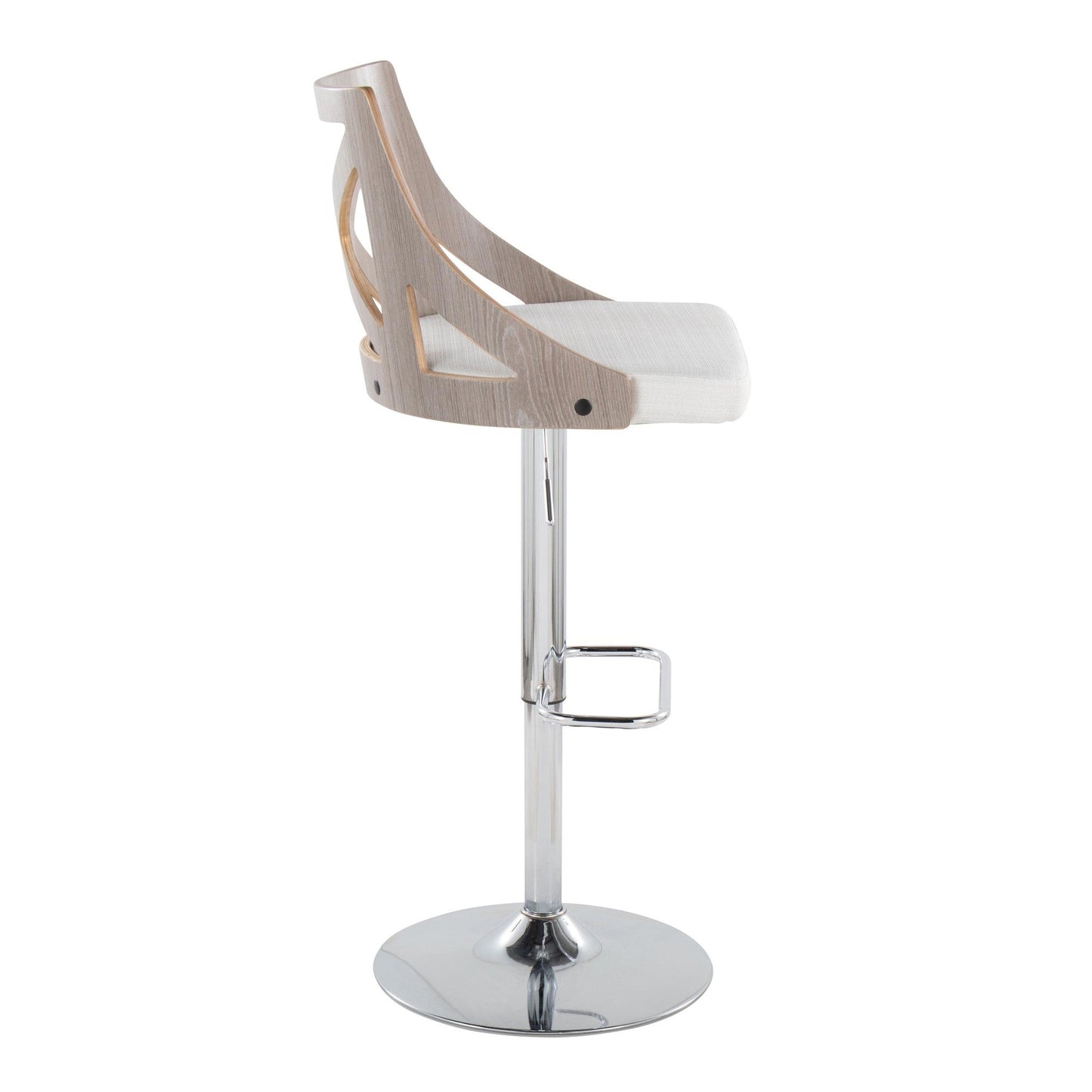 Majestic Office Furniture Adjustable Barstool - Set of 2