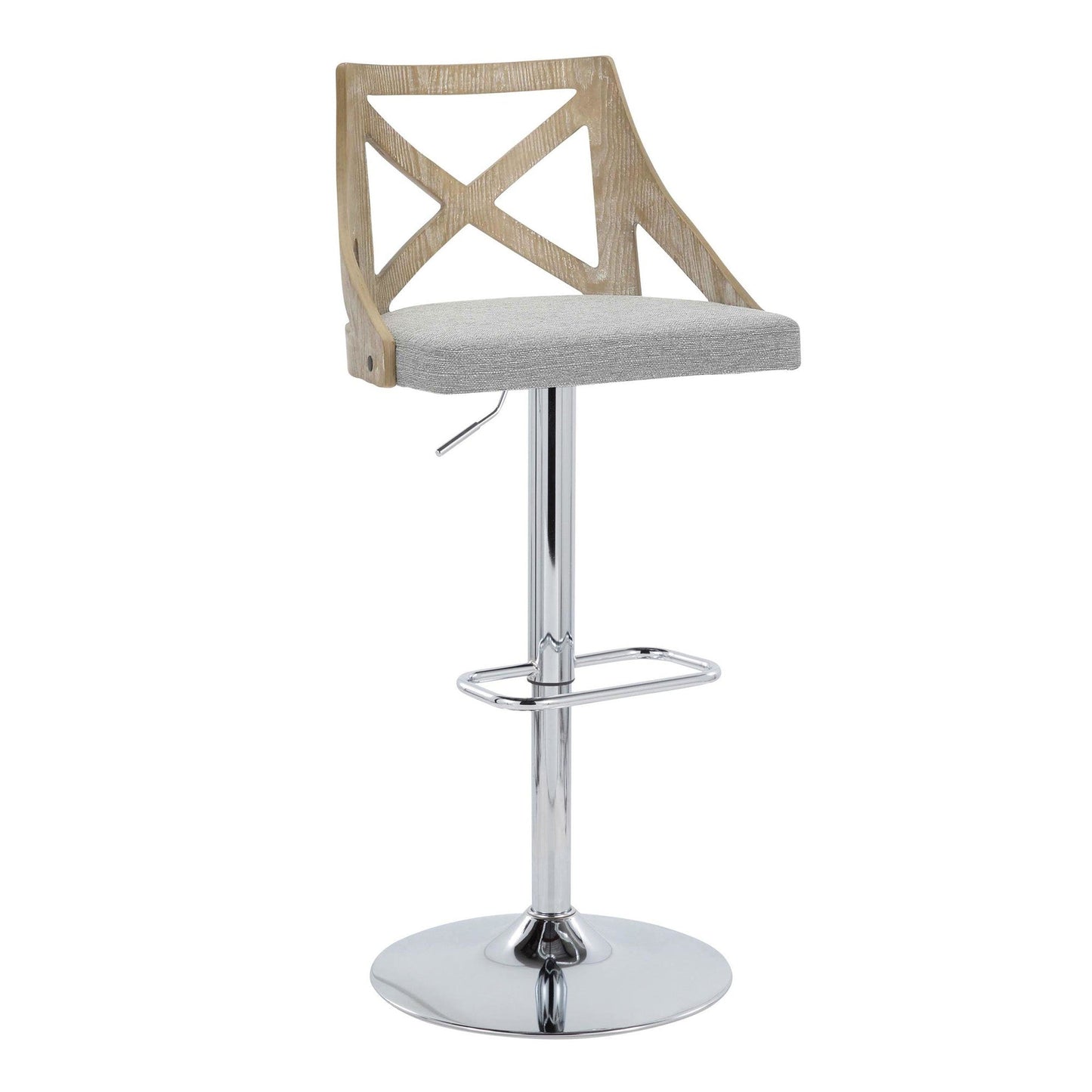 Majestic Office Furniture Adjustable Barstool - Set of 2