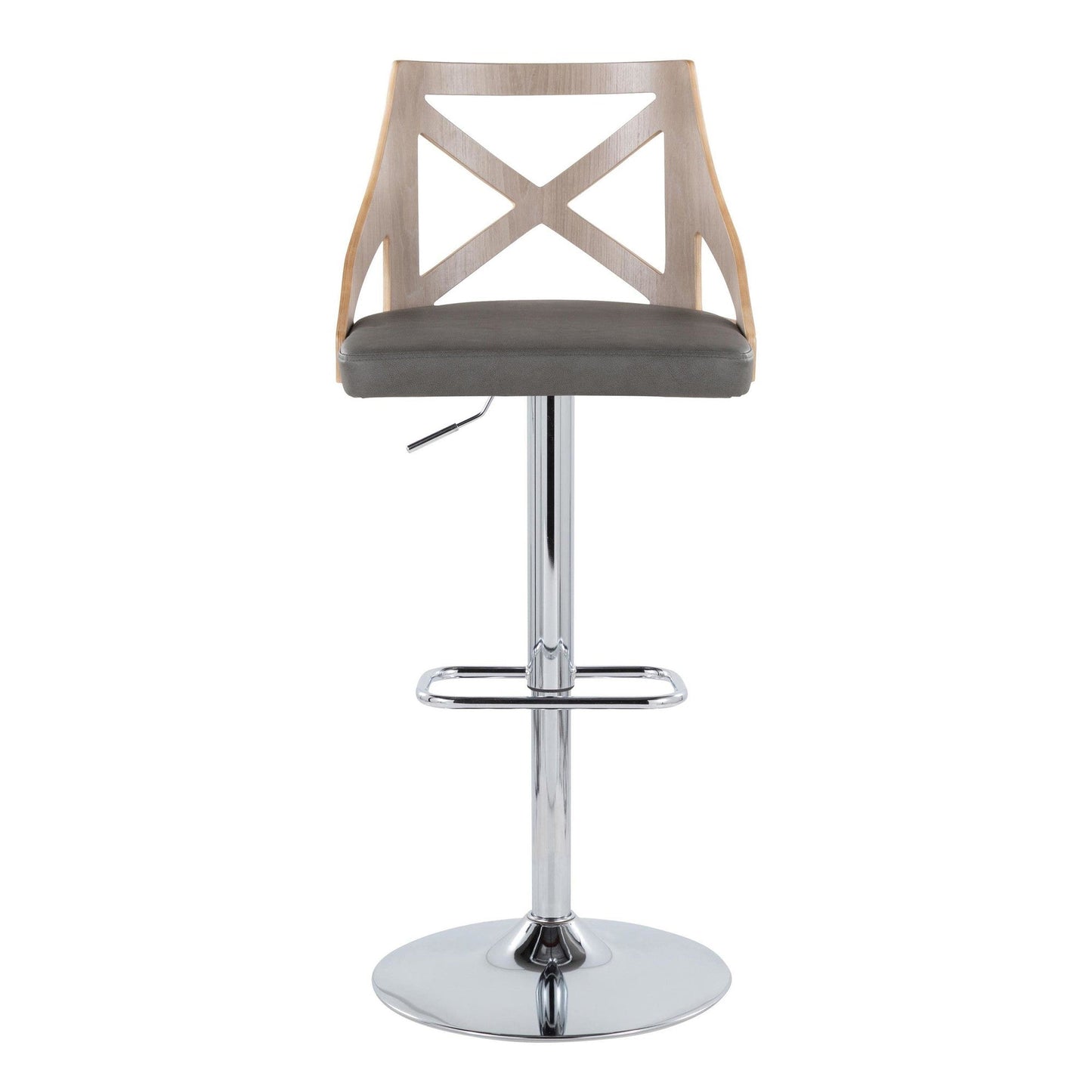 Majestic Office Furniture Adjustable Barstool - Set of 2