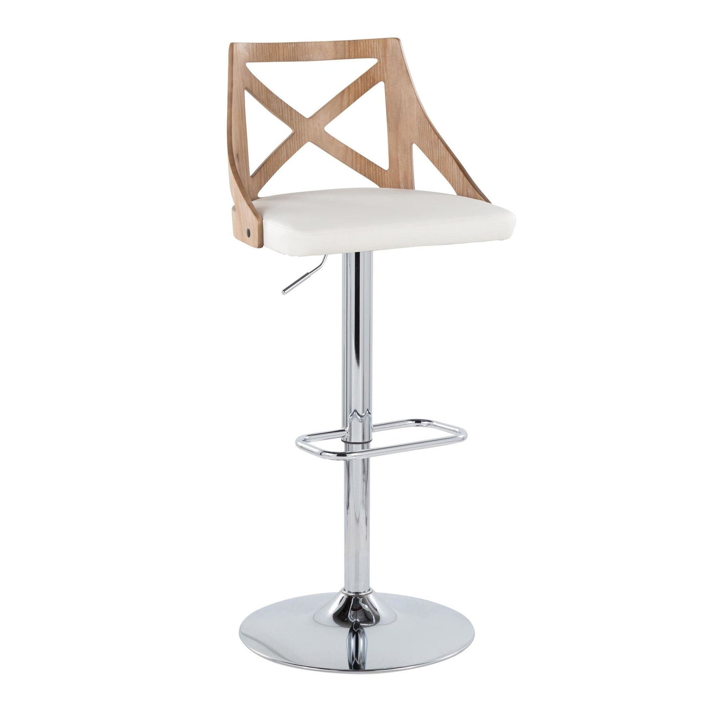 Majestic Office Furniture Adjustable Barstool - Set of 2