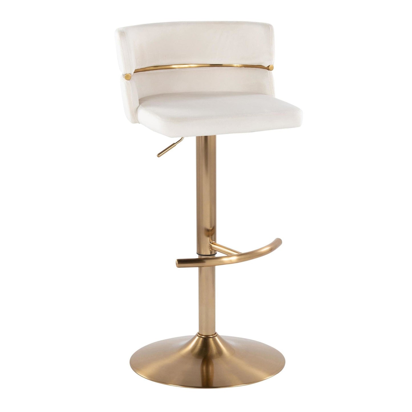Majestic Office Furniture Adjustable Barstool - Set of 2