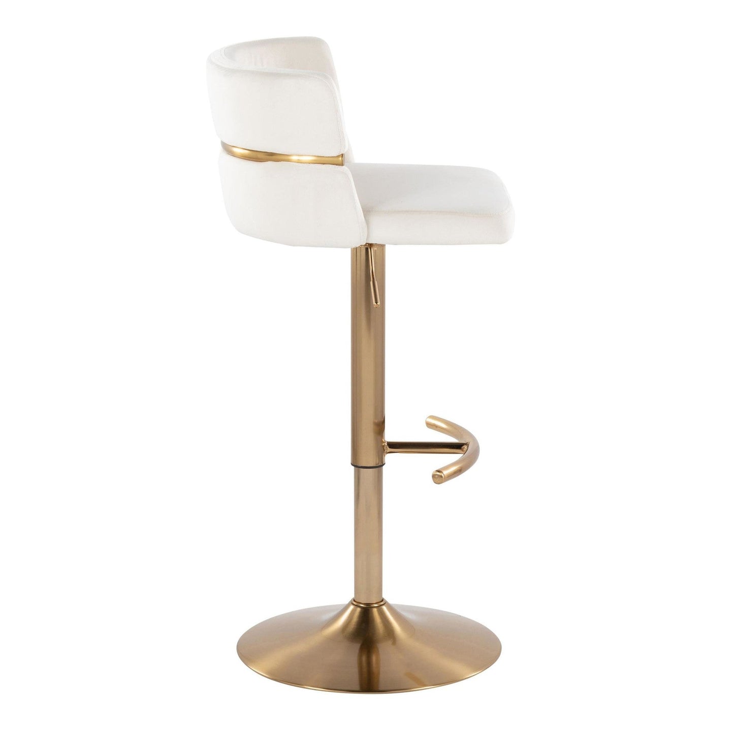 Majestic Office Furniture Adjustable Barstool - Set of 2