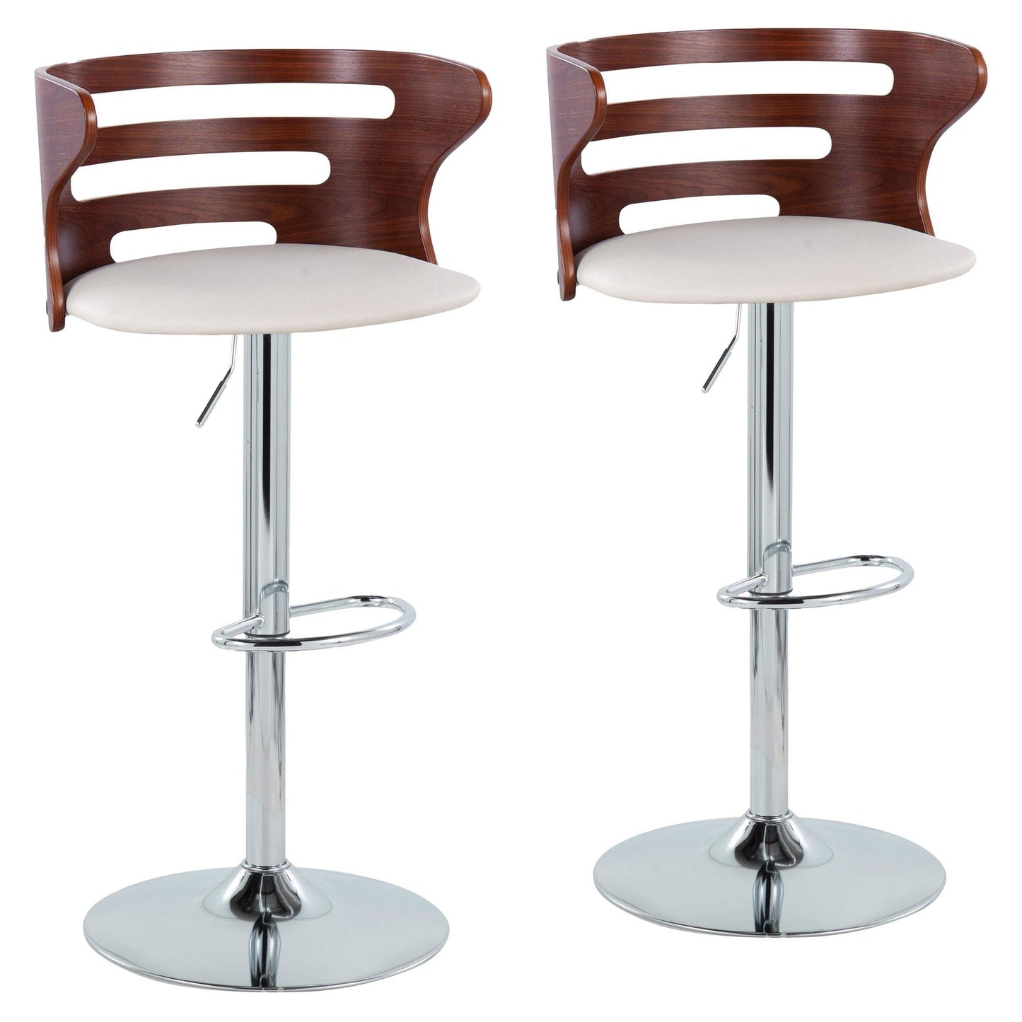 Majestic Office Furniture Adjustable Barstool - Set of 2