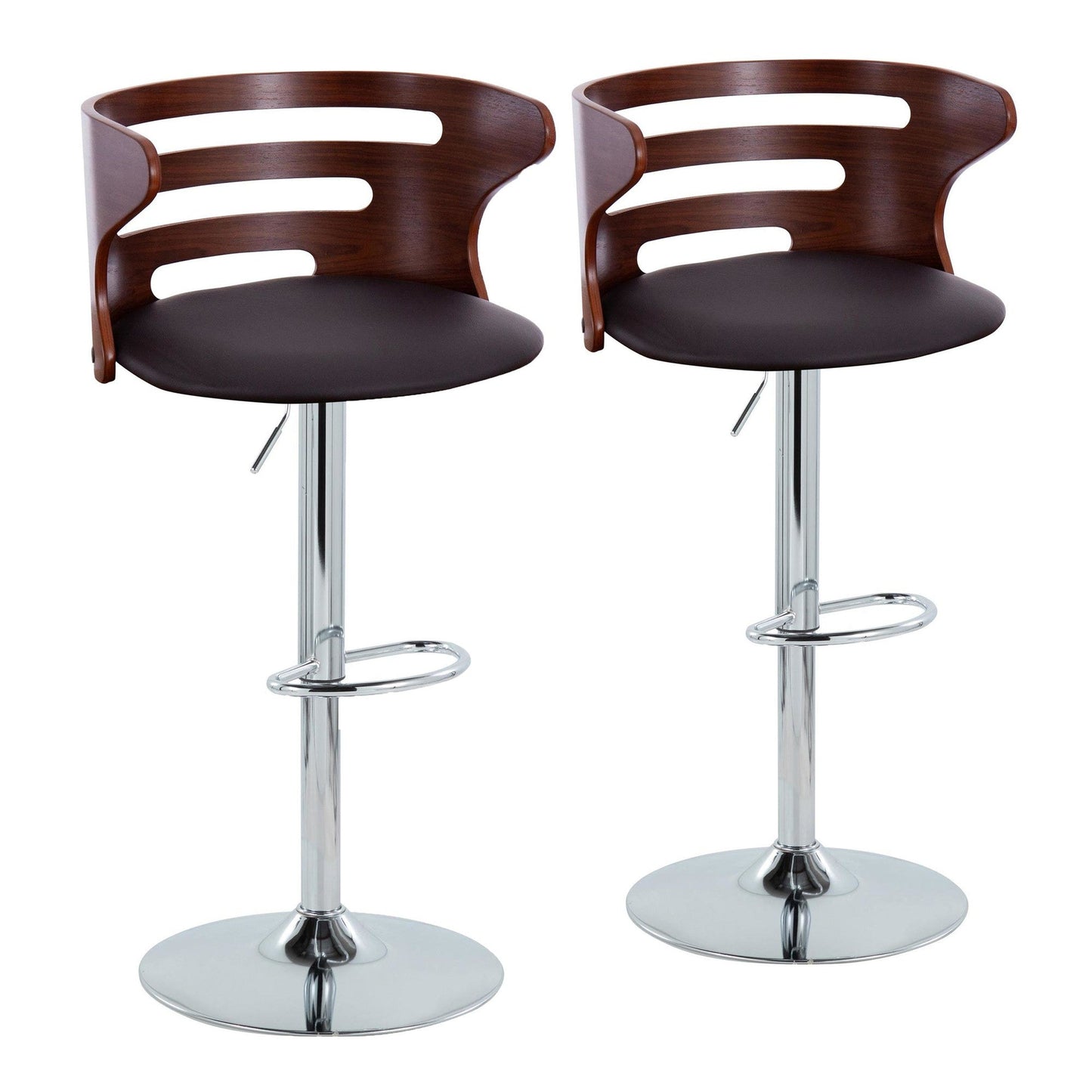 Majestic Office Furniture Adjustable Barstool - Set of 2