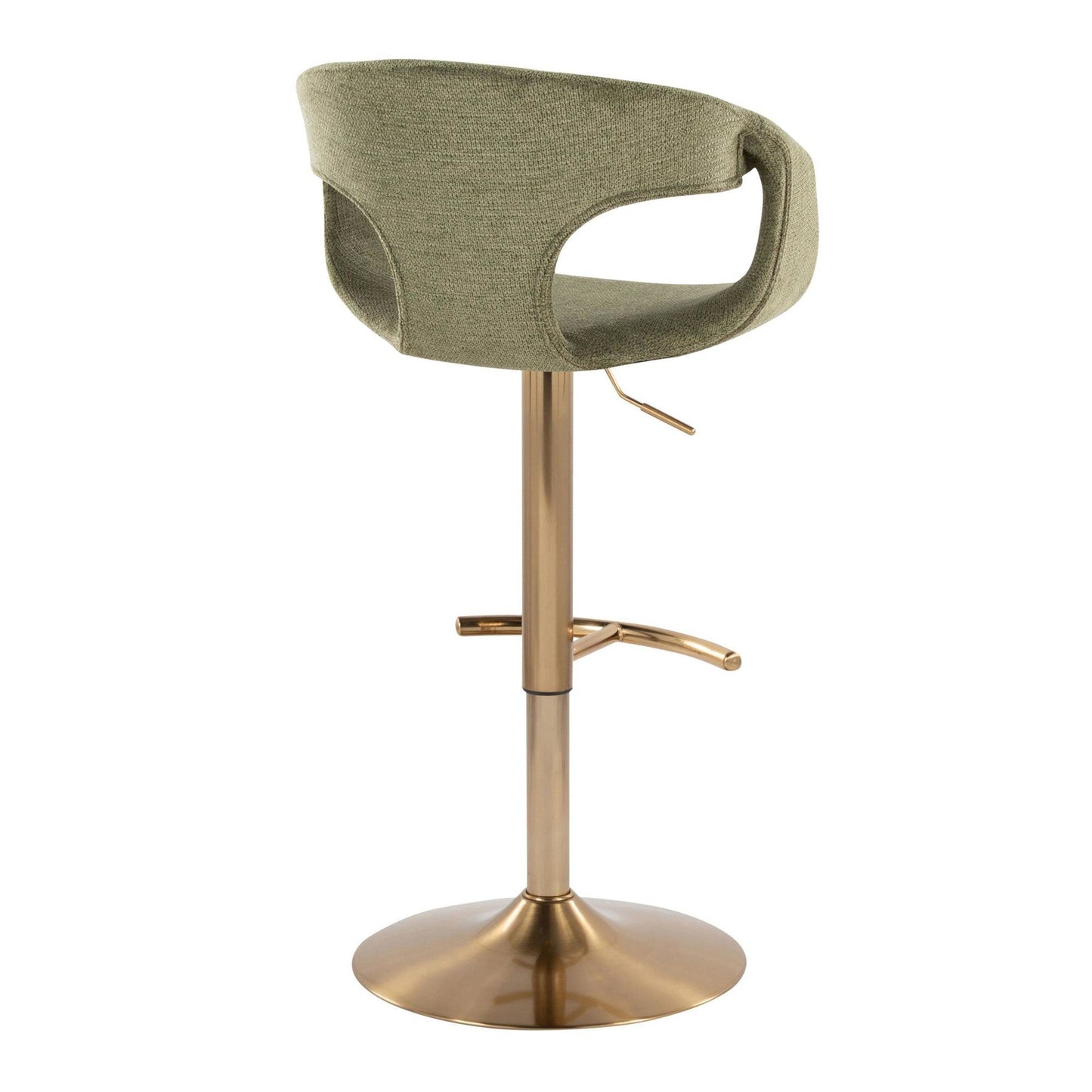 Majestic Office Furniture Adjustable Barstool - Set of 2