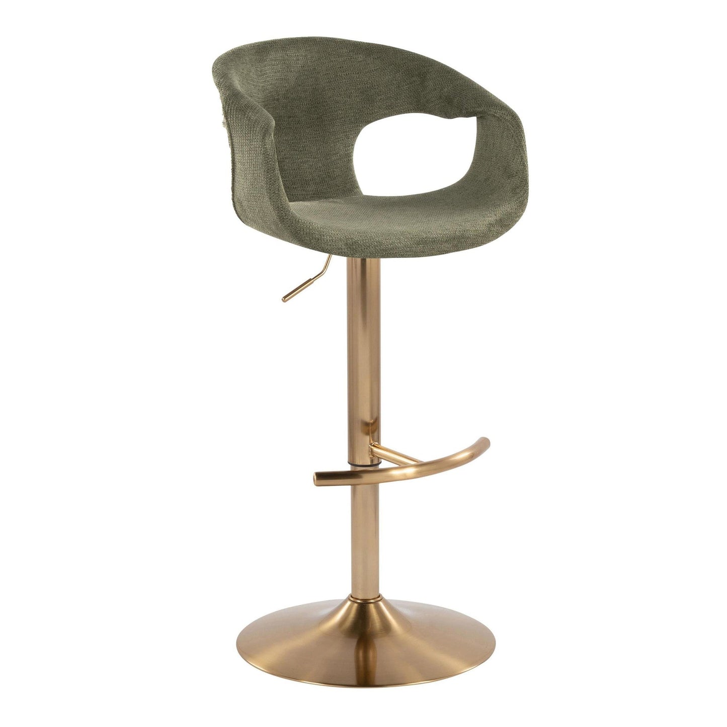 Majestic Office Furniture Adjustable Barstool - Set of 2