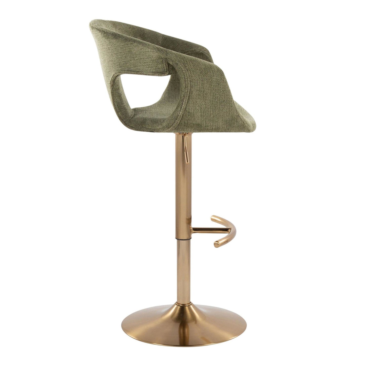 Majestic Office Furniture Adjustable Barstool - Set of 2