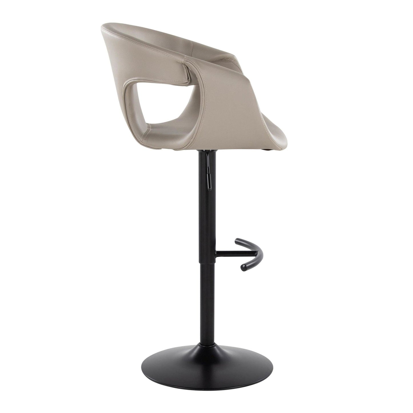 Majestic Office Furniture Adjustable Barstool - Set of 2