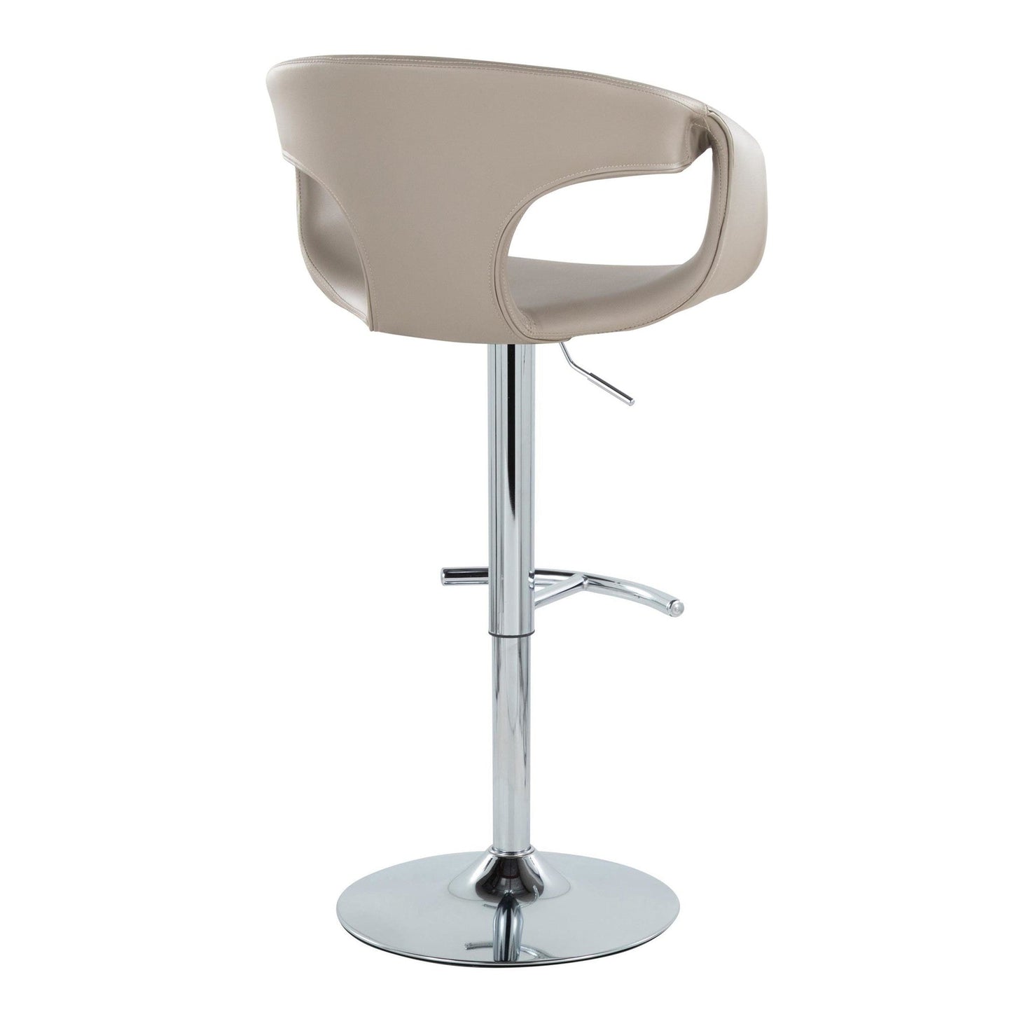 Majestic Office Furniture Adjustable Barstool - Set of 2