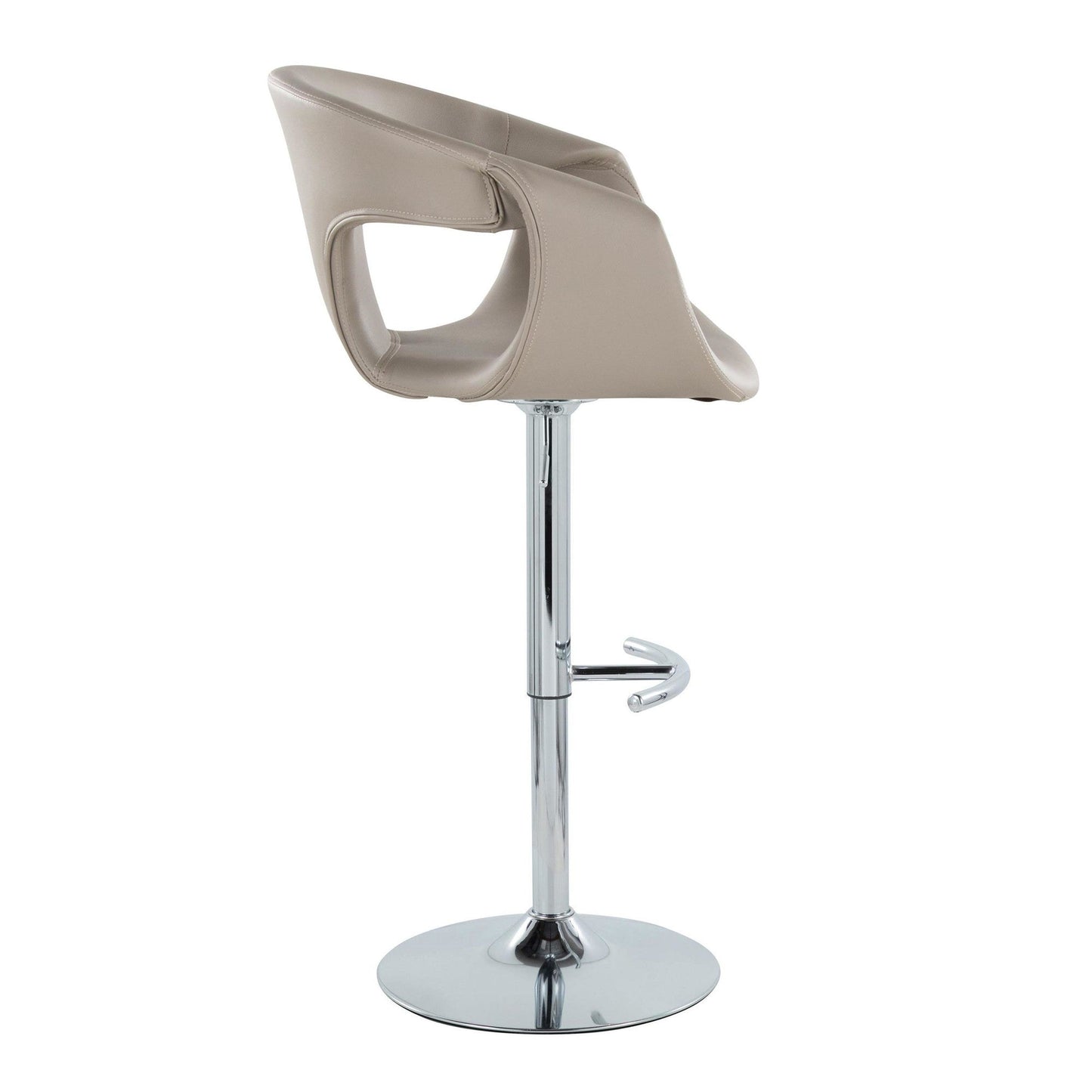 Majestic Office Furniture Adjustable Barstool - Set of 2